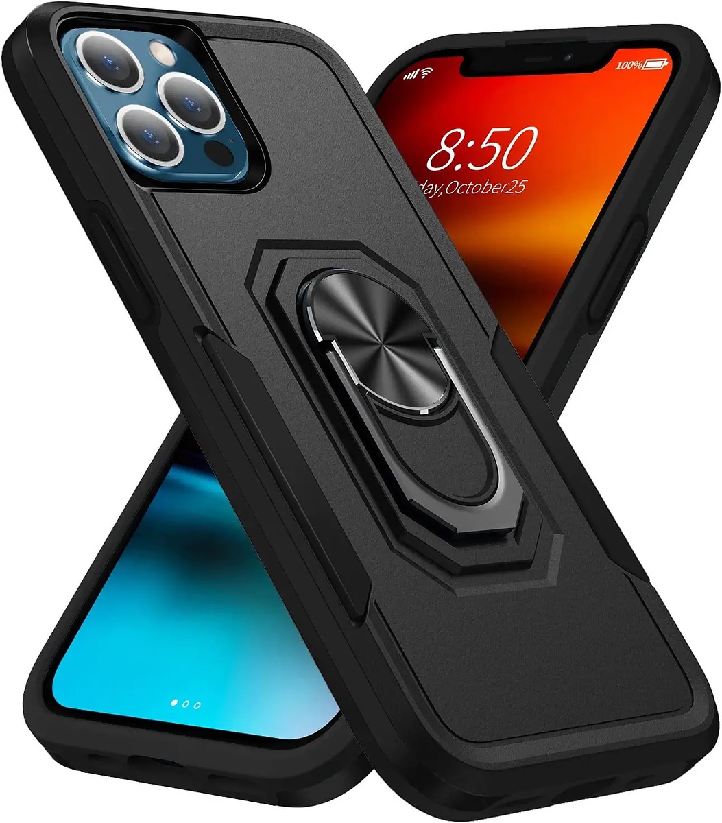 For Samsung Galaxy A15 5G Hybrid Rugged 2in1 Shockproof Ring Stand Case Cover - Picture 13 of 63