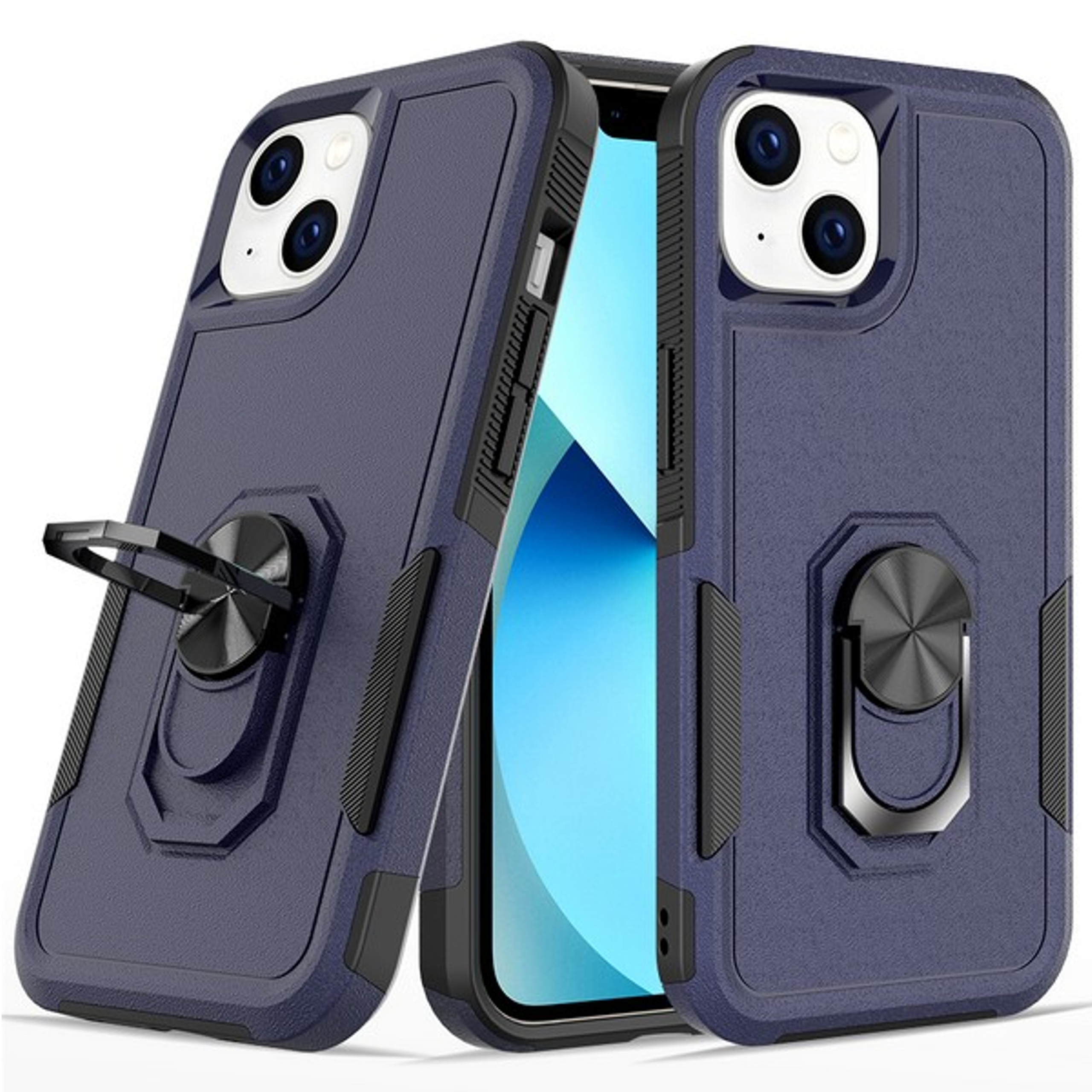 For Samsung Galaxy A15 5G Hybrid Rugged 2in1 Shockproof Ring Stand Case Cover - Picture 21 of 63