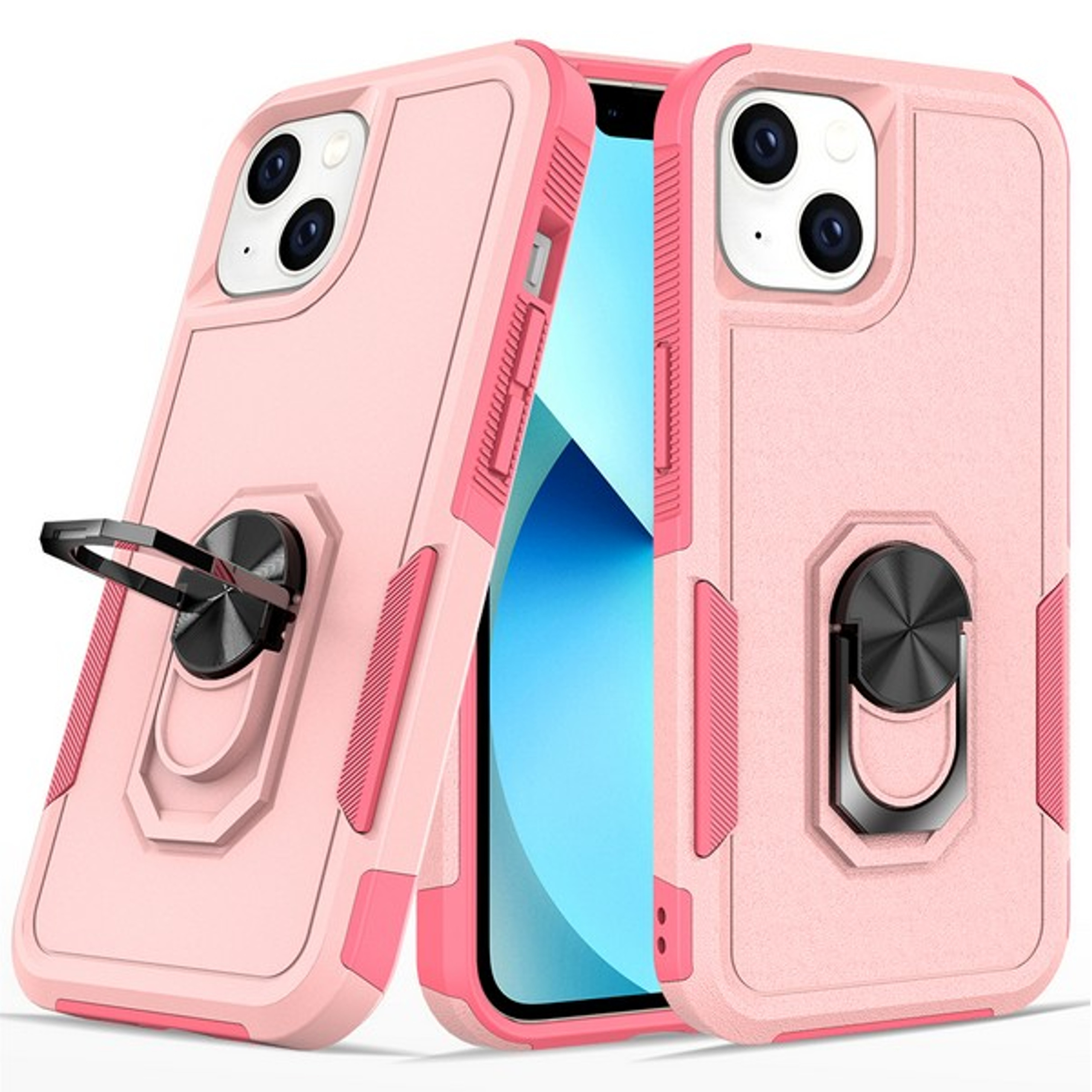 For Samsung Galaxy A15 5G Hybrid Rugged 2in1 Shockproof Ring Stand Case Cover - Picture 48 of 63