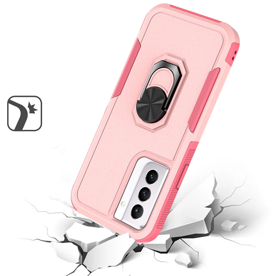 For Samsung Galaxy A15 5G Hybrid Rugged 2in1 Shockproof Ring Stand Case Cover - Picture 55 of 63