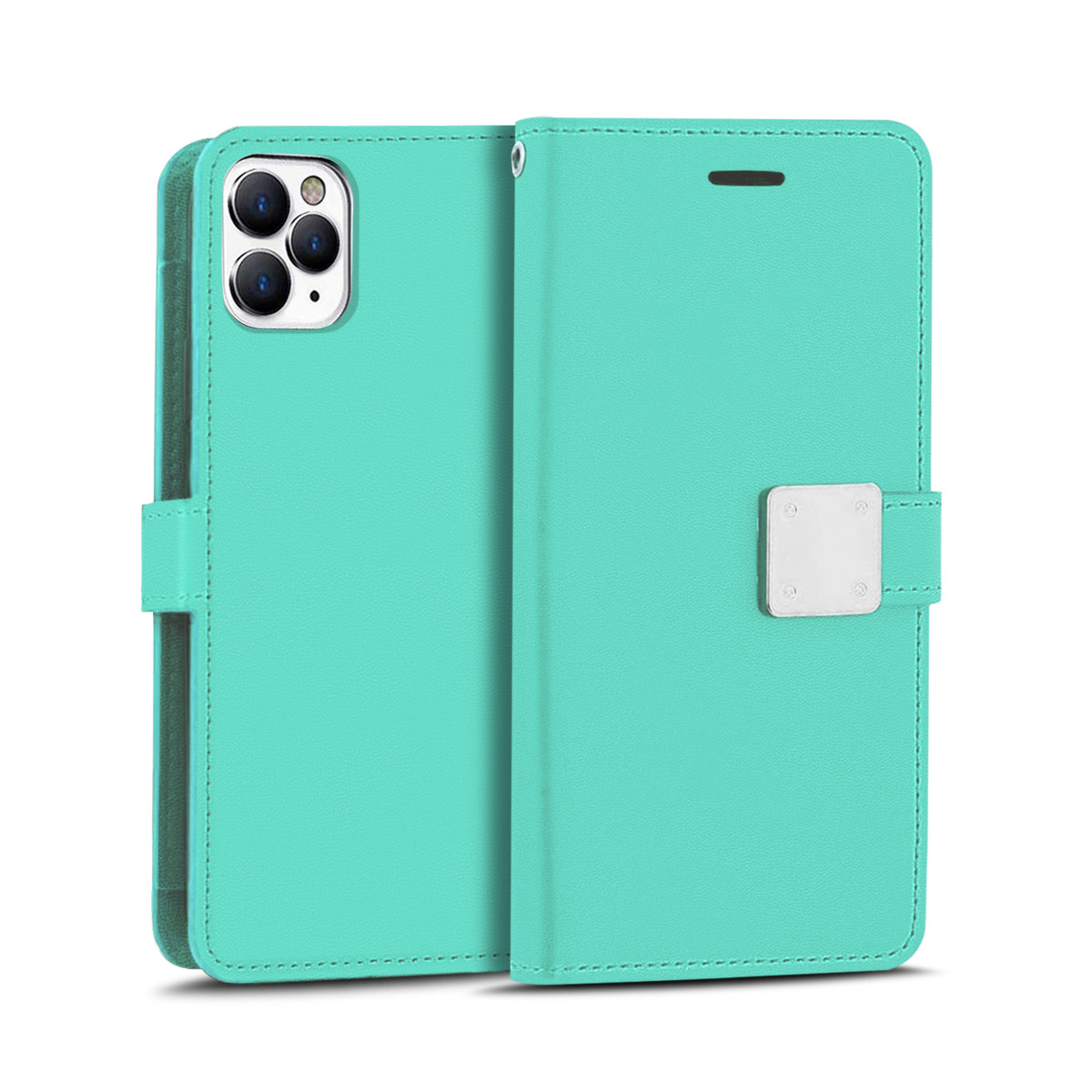 Para Samsung Galaxy A32 5G cuero billetera ranuras para tarjetas folio bolsa abatible funda protectora - Imagen 25 de 56