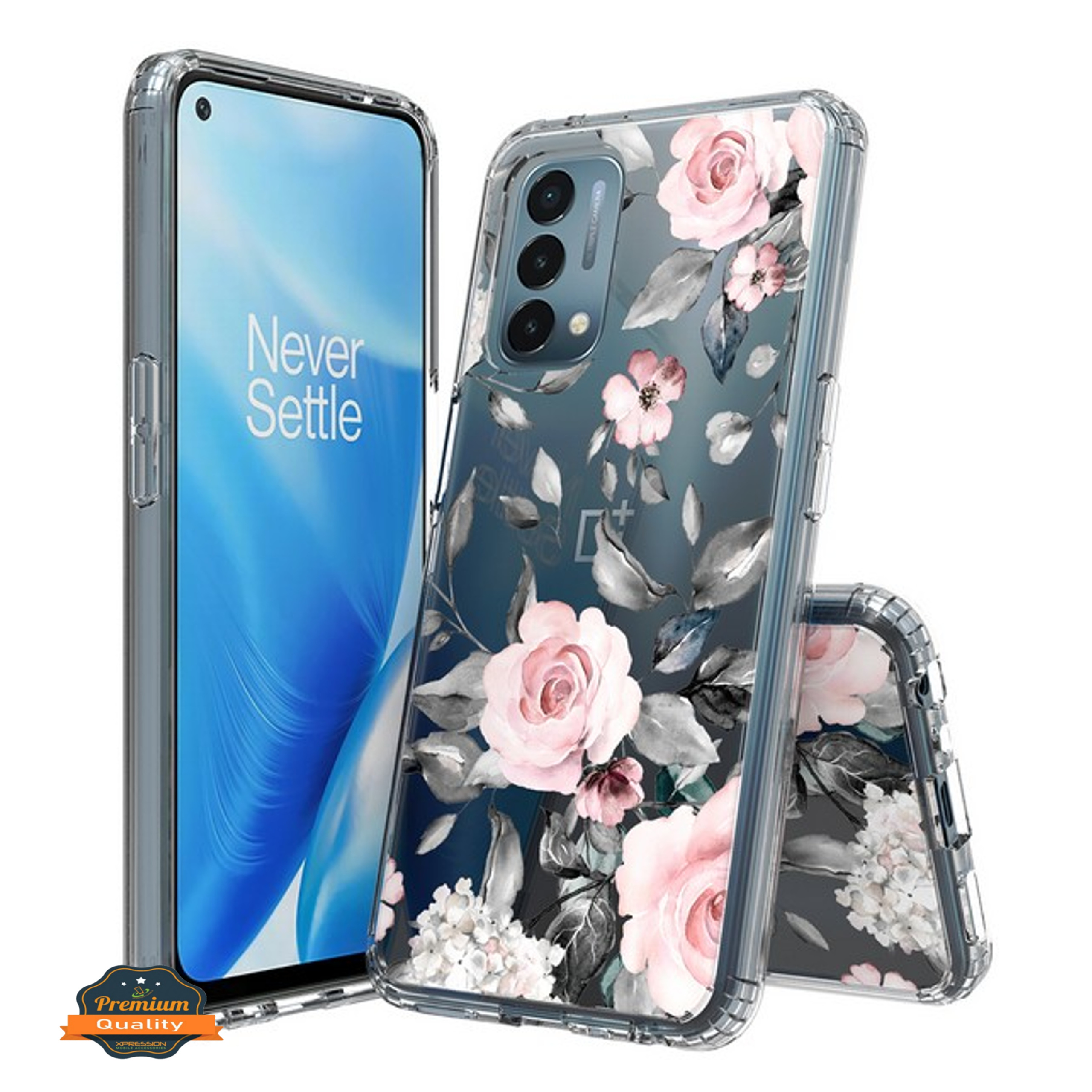For Samsung Galaxy A36 Floral Design Hybrid TPU Hard PC Case Cover - Picture 30 of 37