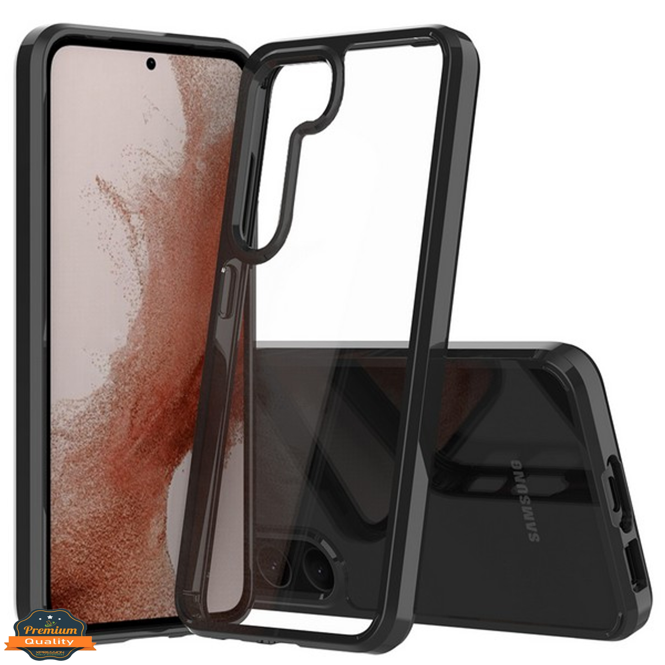For Samsung Galaxy A36 Clear Back TPU Bumper Frame Hybrid Slim Case Cover - Picture 10 of 27