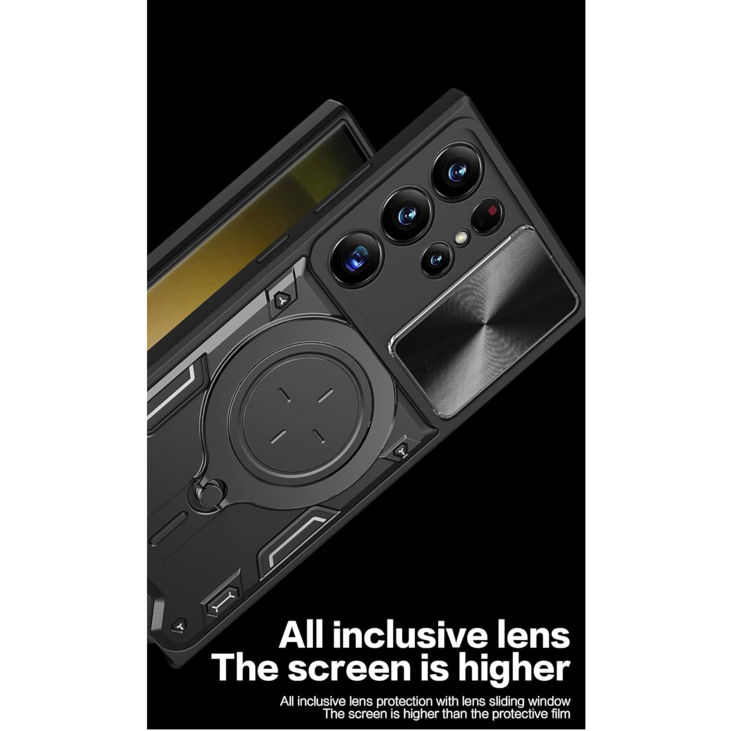 For Samsung Galaxy A36 MagSafe Compatible Ring Stand & Lens Protector Case Cover - Picture 18 of 67
