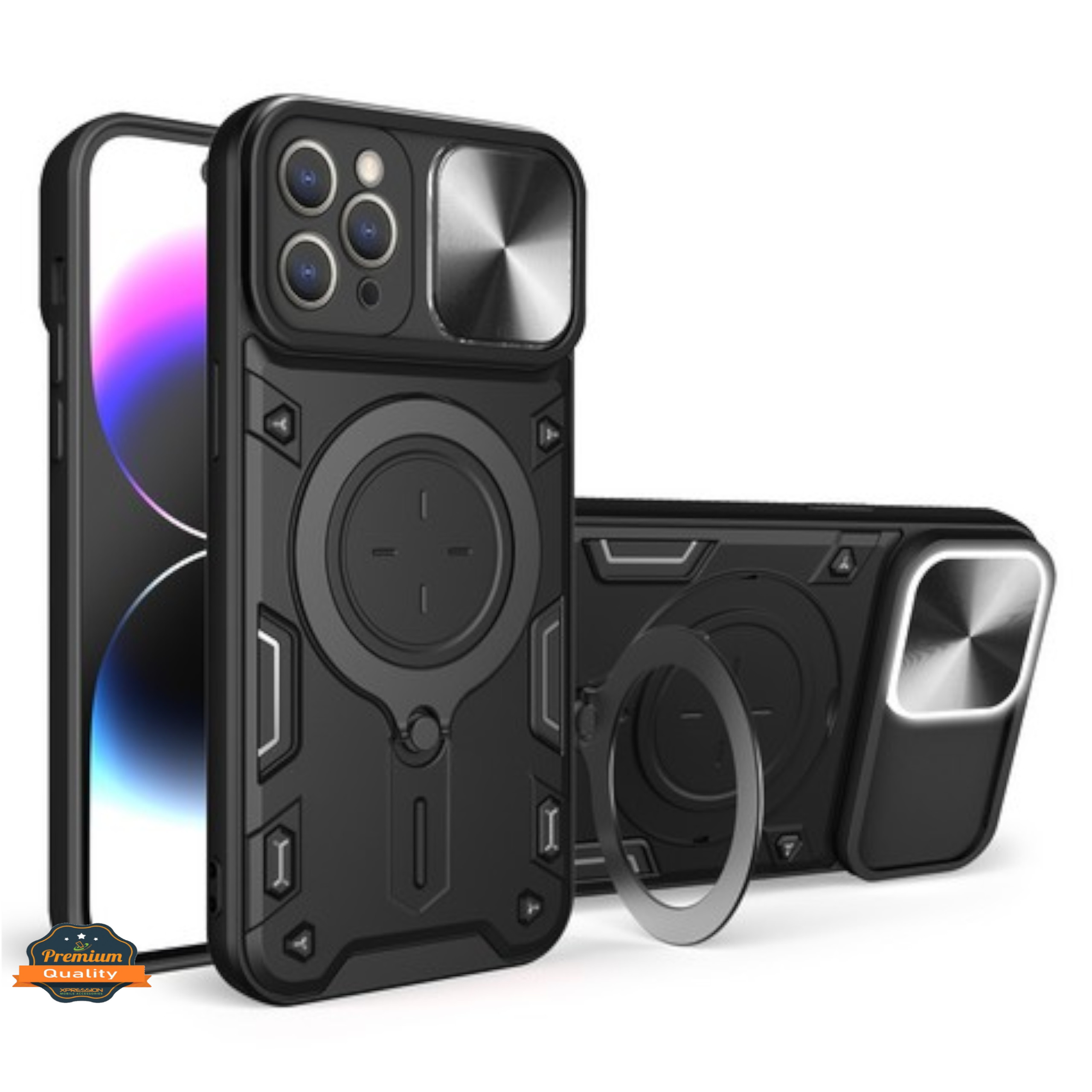 For Samsung Galaxy A36 MagSafe Compatible Ring Stand & Lens Protector Case Cover - Picture 16 of 67