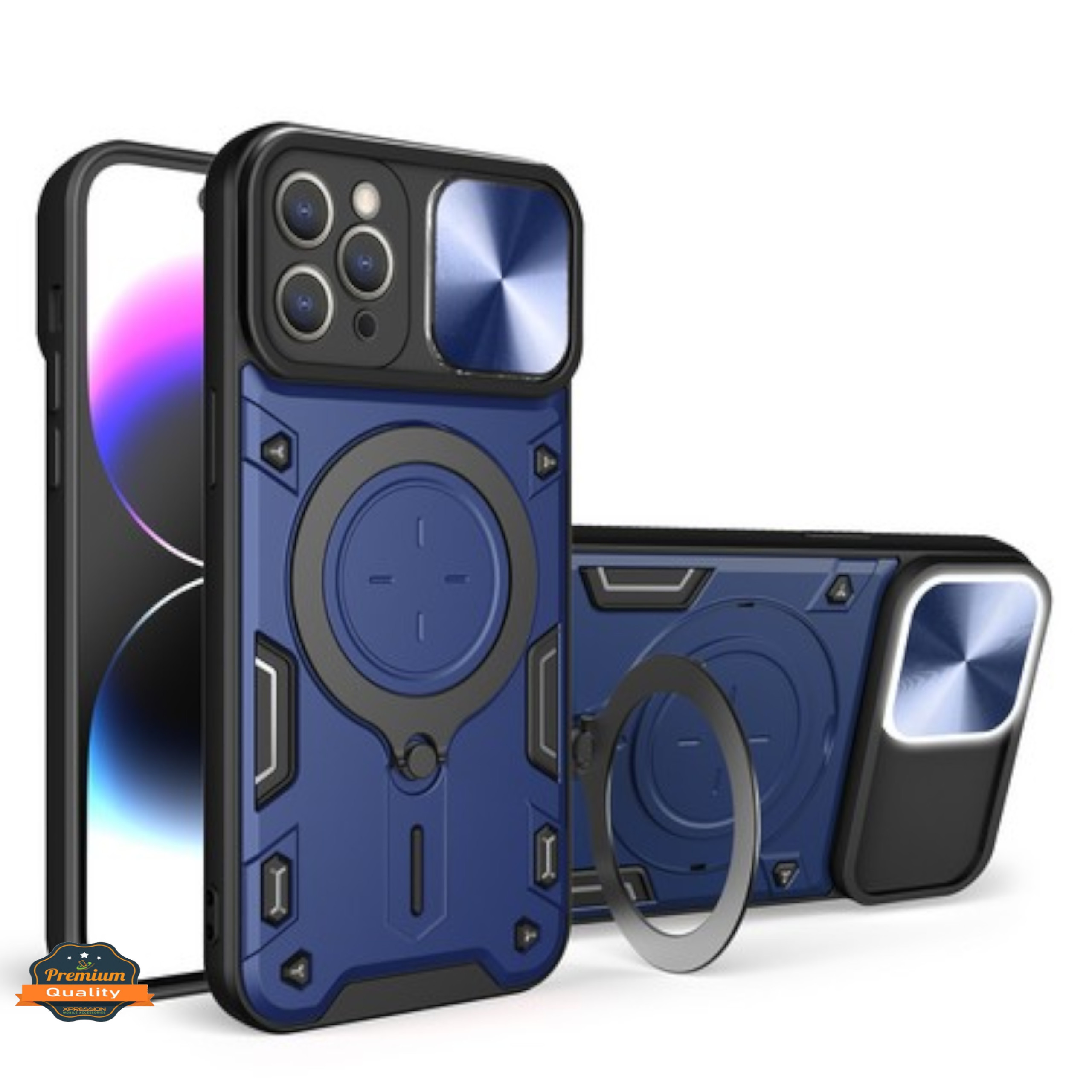 For Samsung Galaxy A36 MagSafe Compatible Ring Stand & Lens Protector Case Cover - Picture 27 of 67