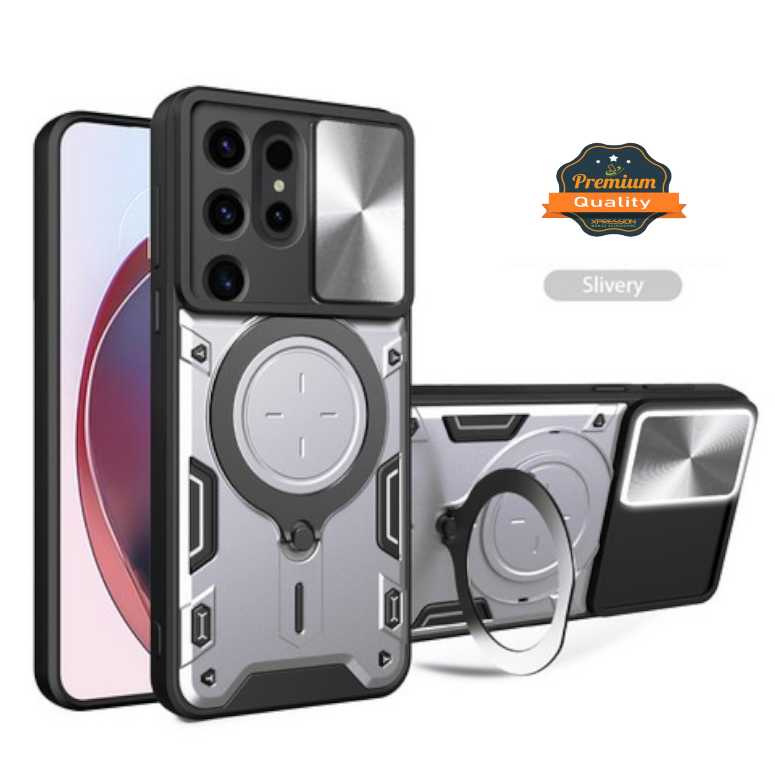For Samsung Galaxy A36 MagSafe Compatible Ring Stand & Lens Protector Case Cover - Picture 57 of 67