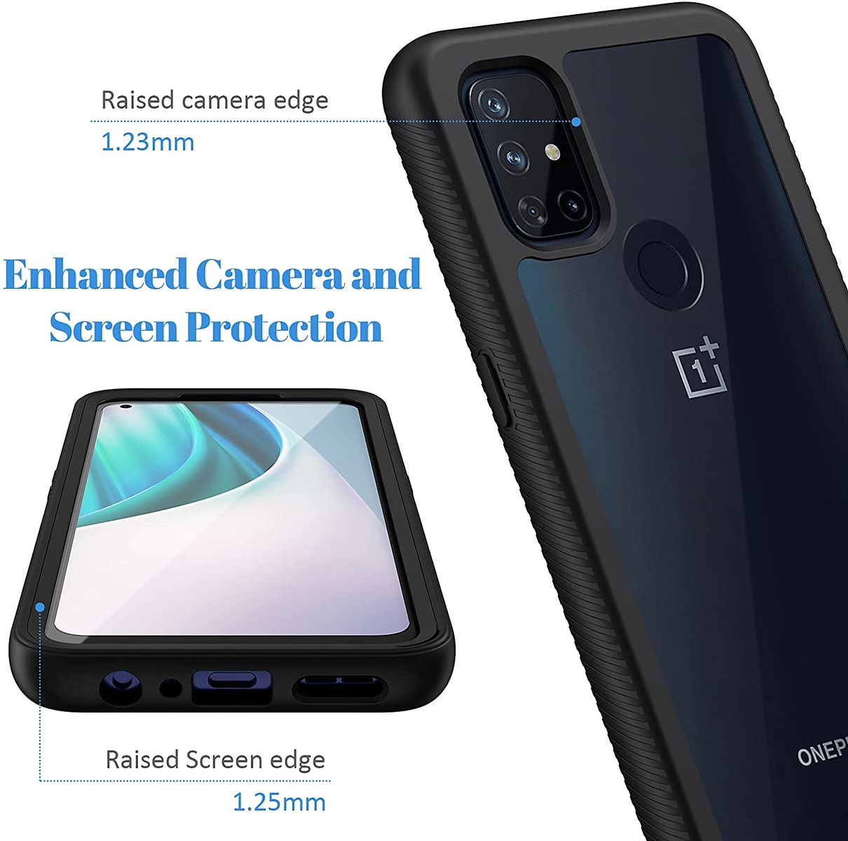 For Samsung Galaxy A53 5G Armor Hybrid Double Layer Clear Back Rugged Case Cover - Picture 16 of 37