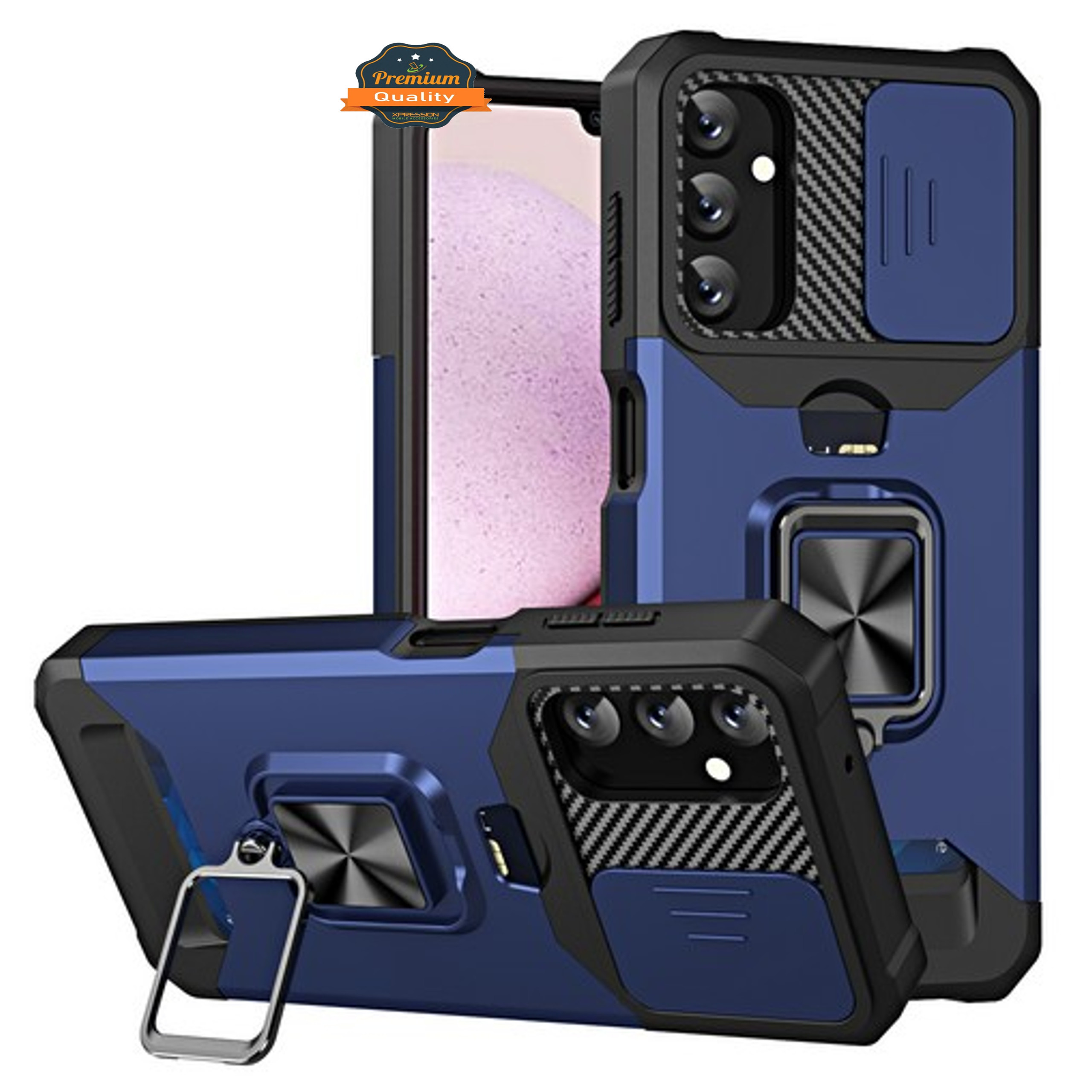 For Samsung Galaxy A54 Wallet Credit Card Case Camera Protector Ring Stand Cover - Picture 22 of 51