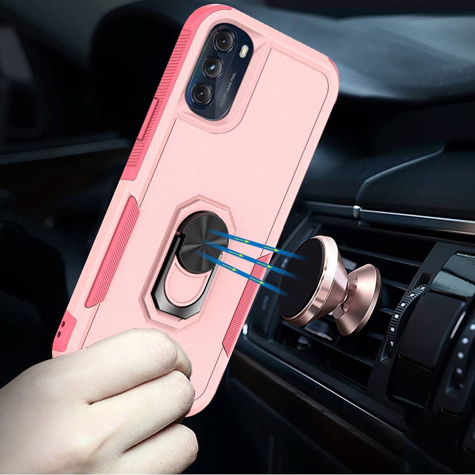 Für Samsung Galaxy A54 5G Hybrid Robust 2in1 Stoßfest Ring Ständer Hülle Cover - Bild 51 von 63