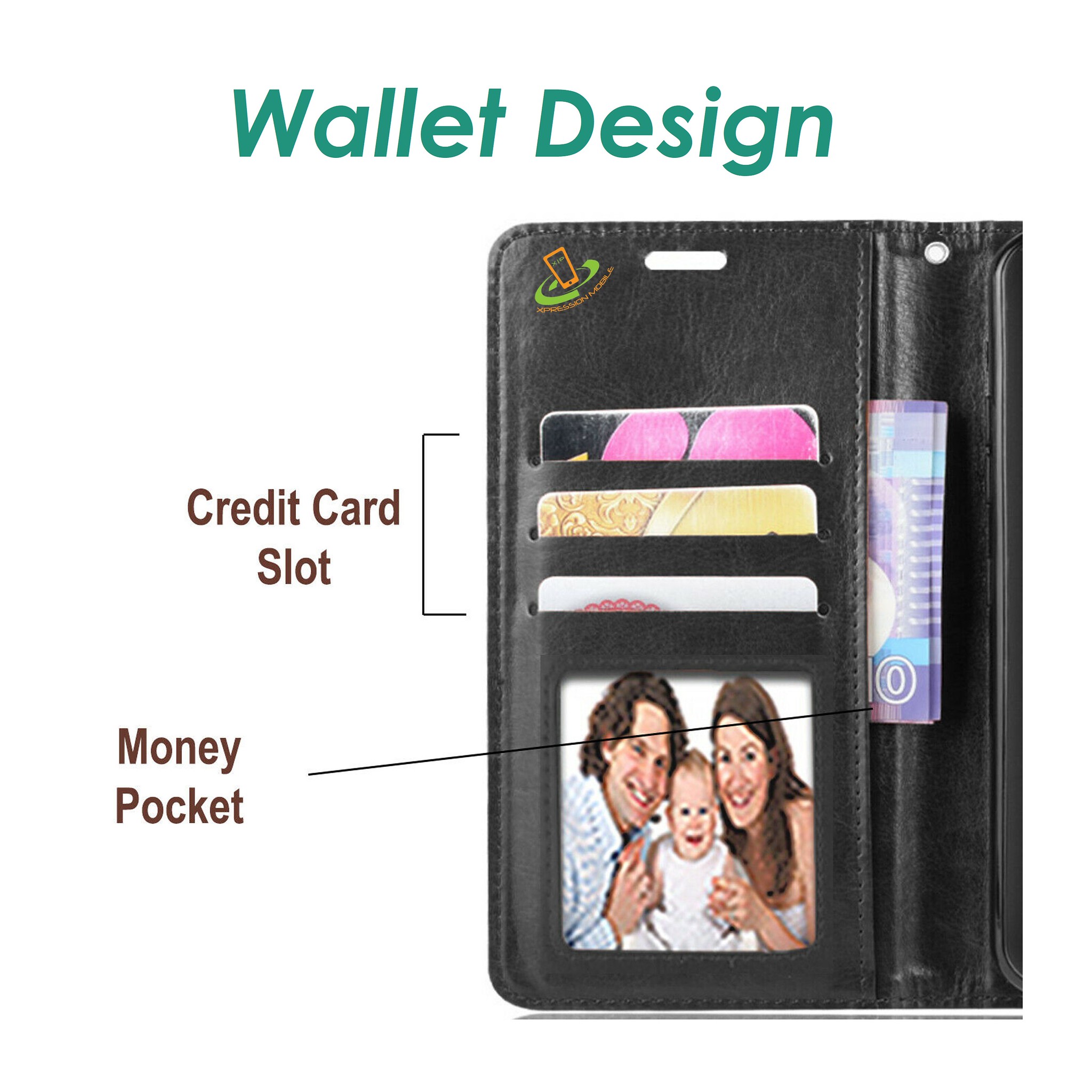 For Samsung Galaxy S22+ Plus Leather Wallet Case with Card Holder Storage Cover - Picture 13 of 46
