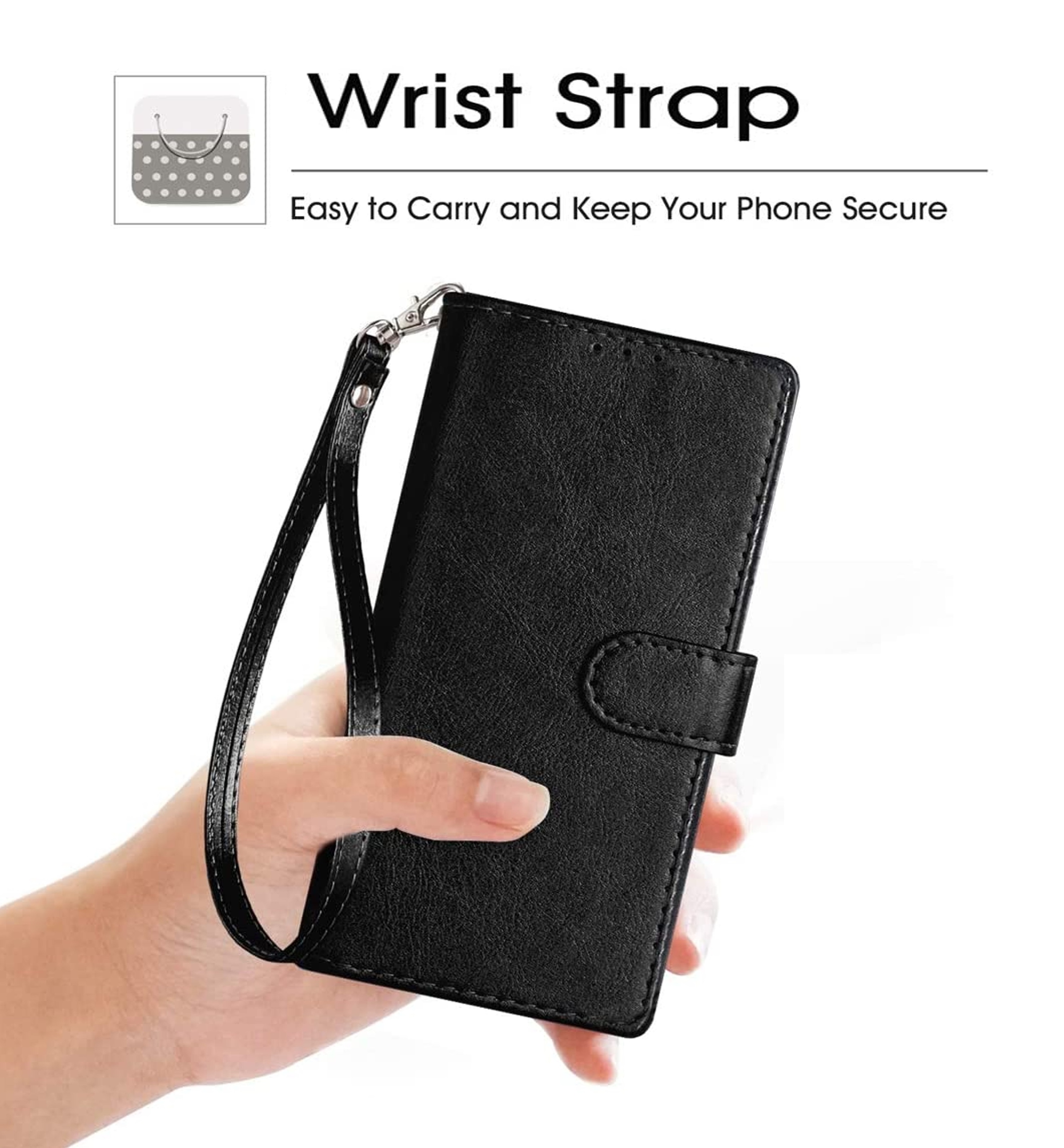 For Samsung Galaxy S22+ Plus Leather Wallet Case with Card Holder Storage Cover - Picture 18 of 46