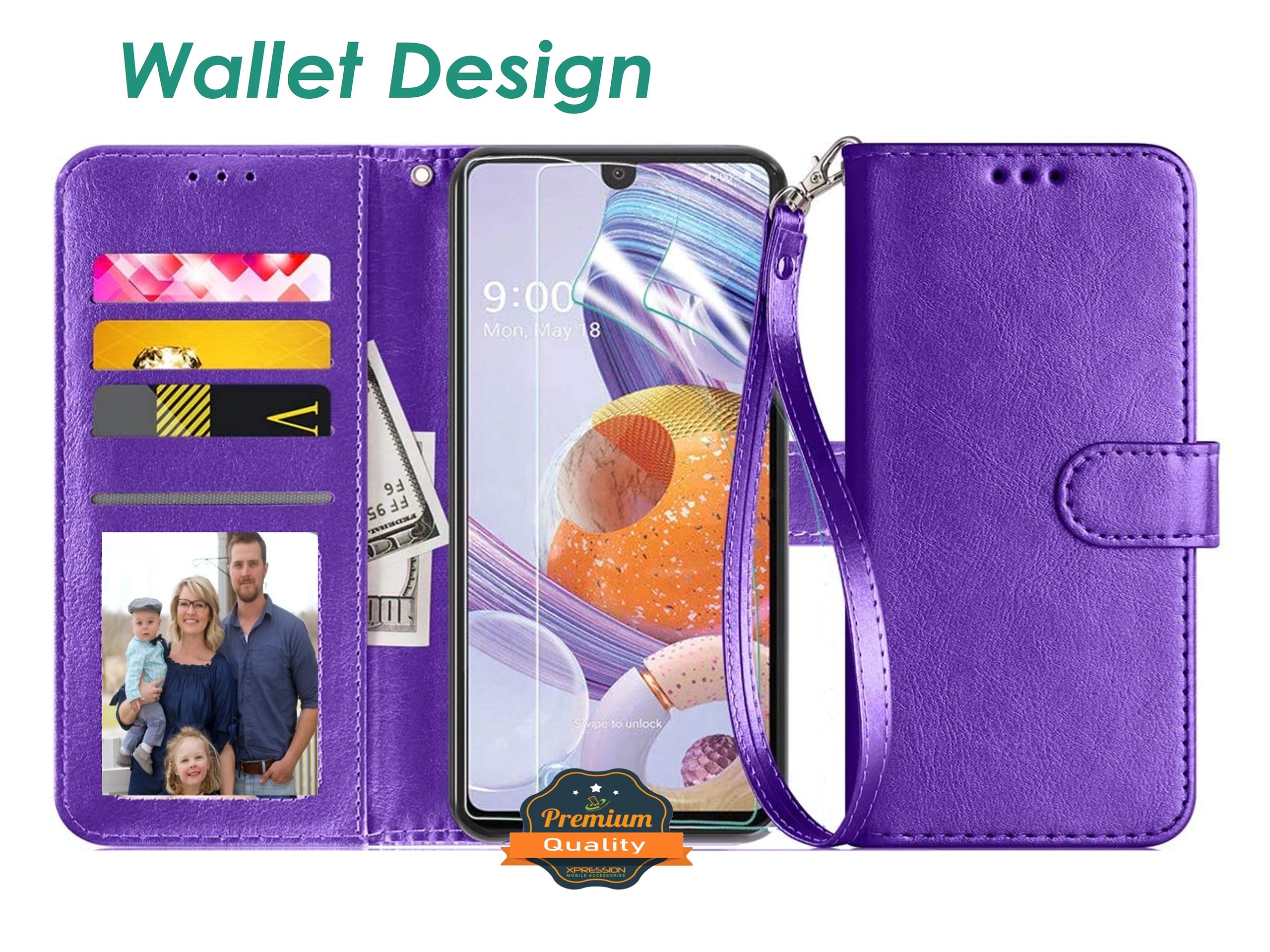 For Samsung Galaxy S22+ Plus Leather Wallet Case with Card Holder Storage Cover - Picture 26 of 46