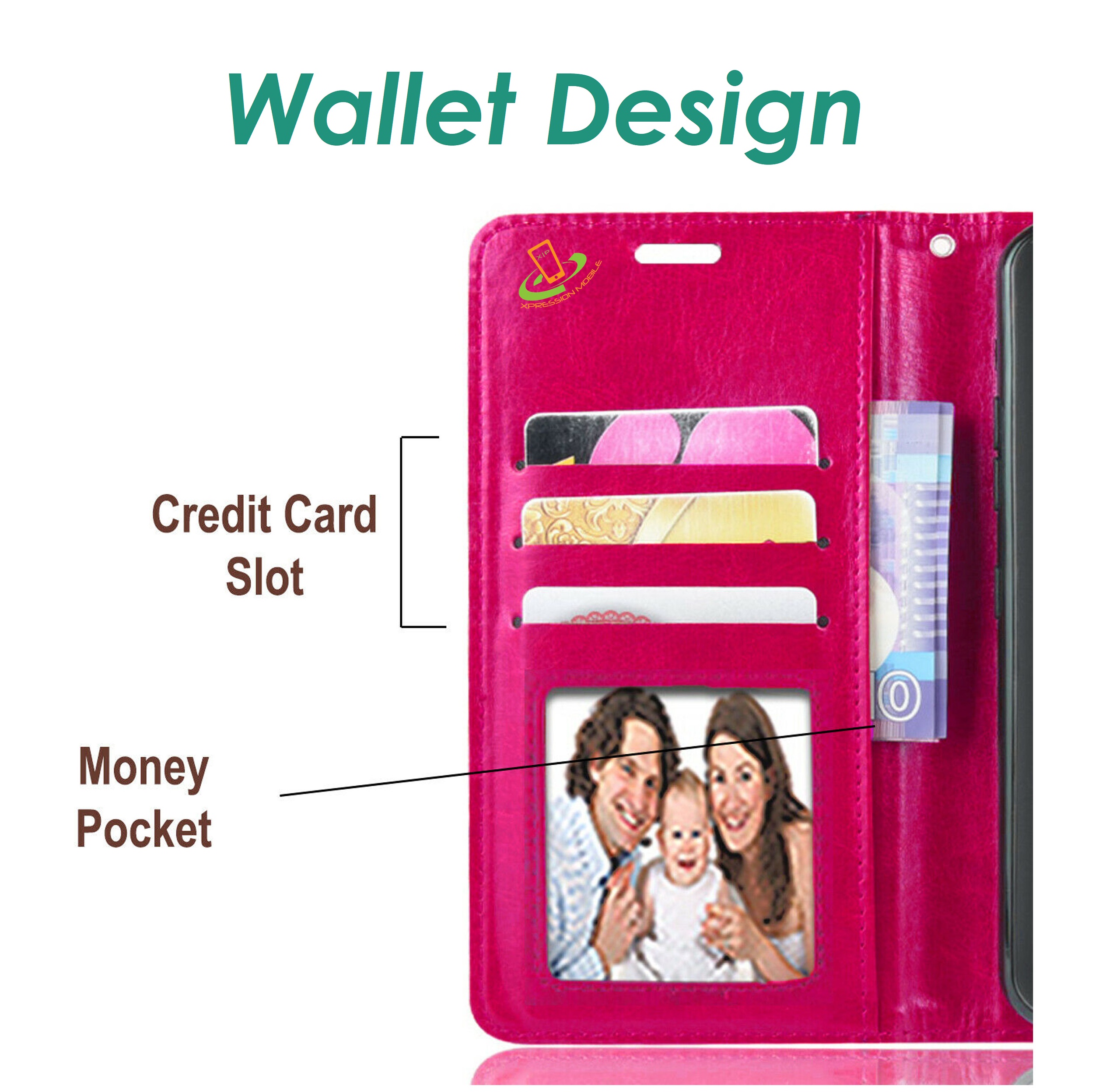For Samsung Galaxy S22+ Plus Leather Wallet Case with Card Holder Storage Cover - Picture 31 of 46