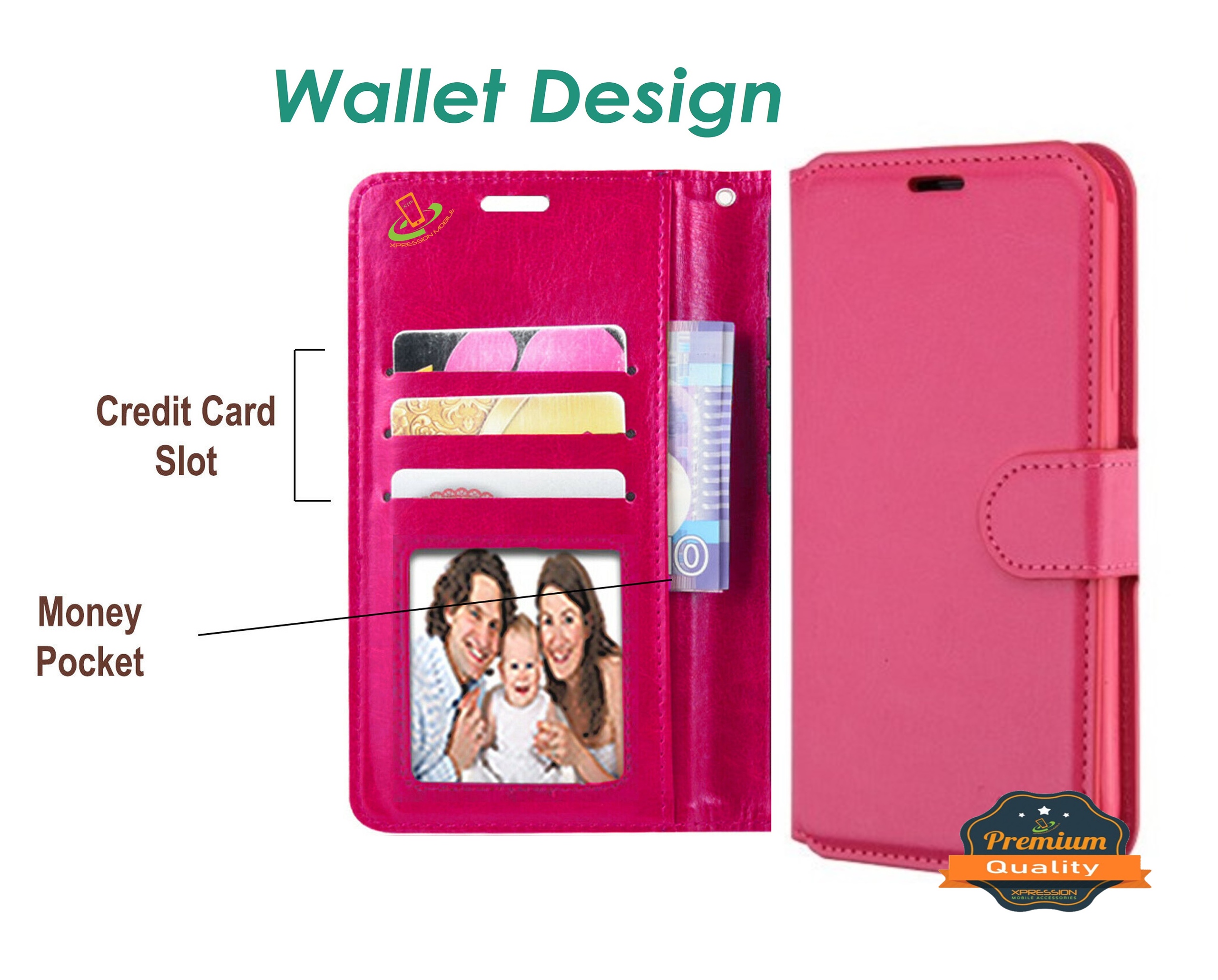 For Samsung Galaxy S22+ Plus Leather Wallet Case with Card Holder Storage Cover - Picture 29 of 46