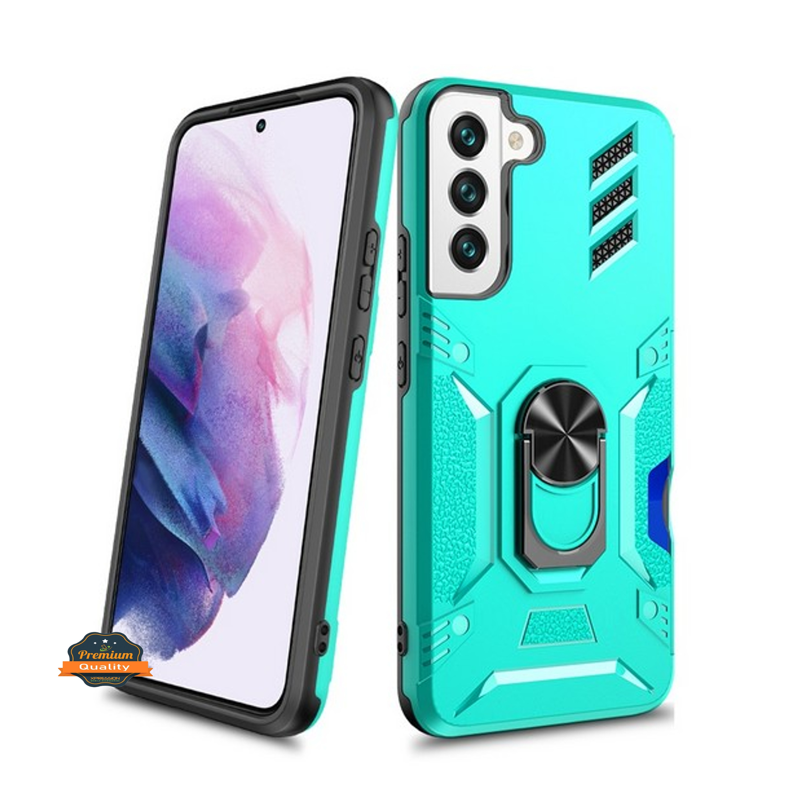 For Samsung Galaxy S22 Ultra Invisible Wallet Card Holder Ring Stand Case Cover - Picture 21 of 37