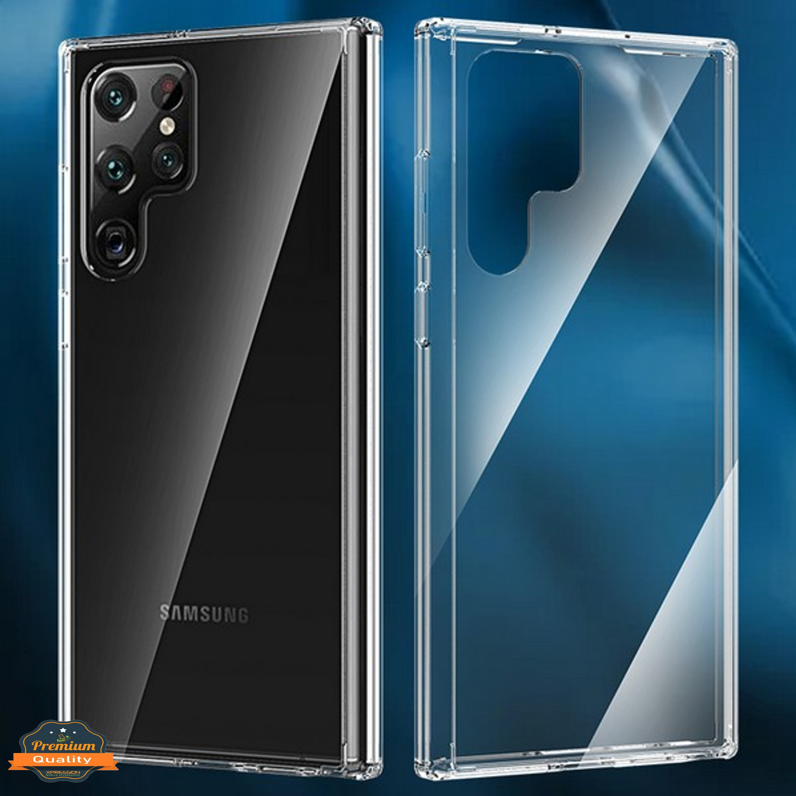 For Samsung Galaxy S22 Ultra Clear Transparent Back TPU Bumper Hard Case Cover - Picture 10 of 25