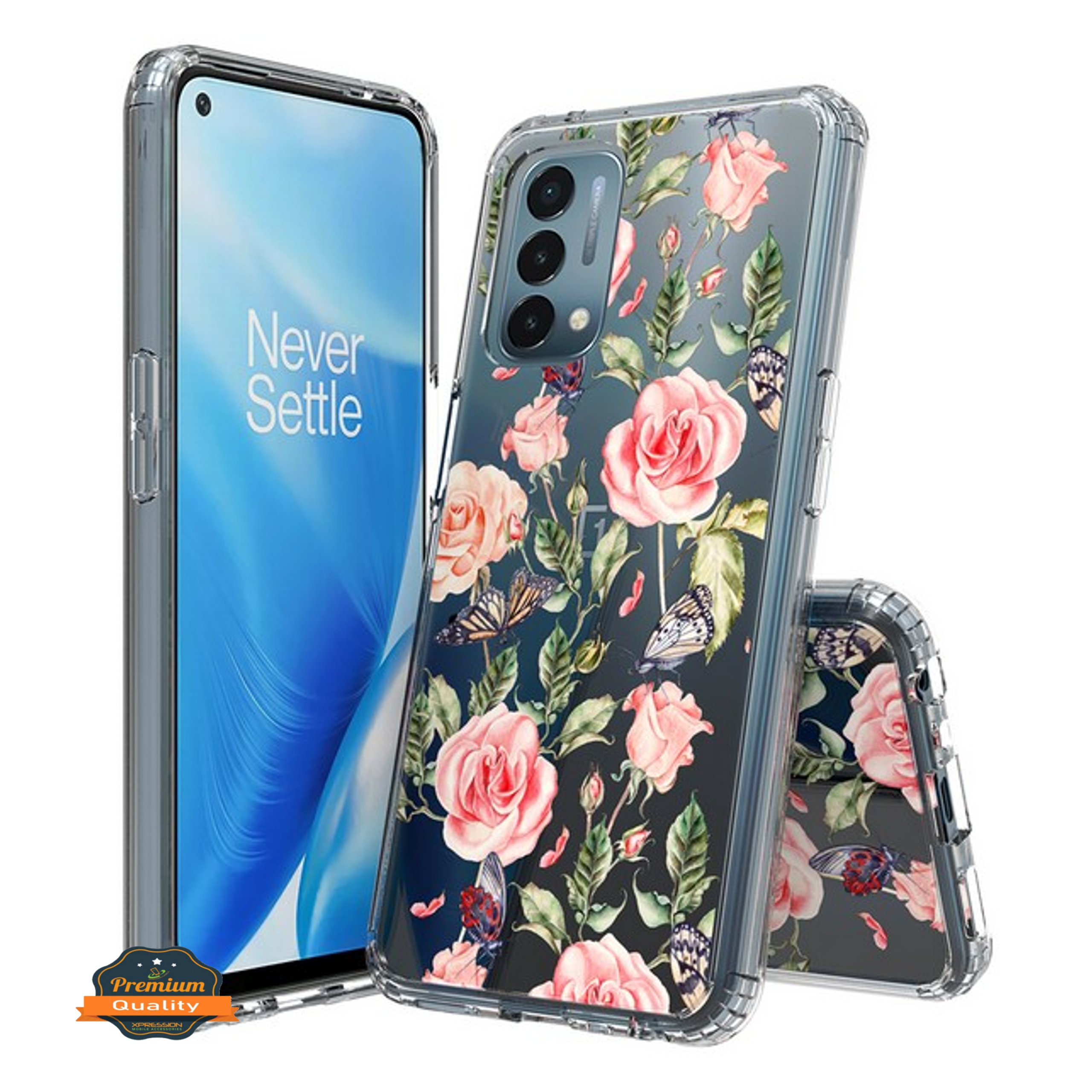 Für Samsung Galaxy S25 / S24 Floral Design Hybrid TPU Hart PC Hülle Cover - Bild 21 von 37