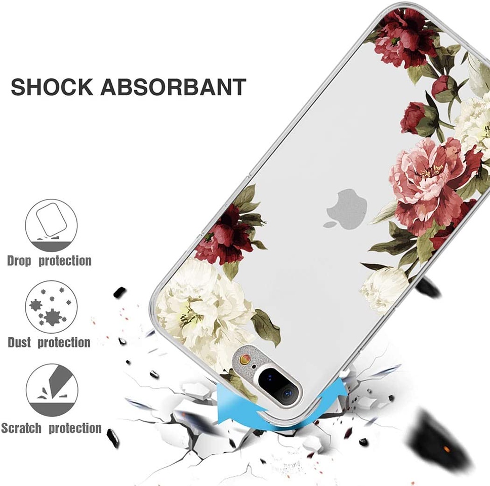 Für Samsung Galaxy S25 / S24 Floral Design Hybrid TPU Hart PC Hülle Cover - Bild 23 von 37