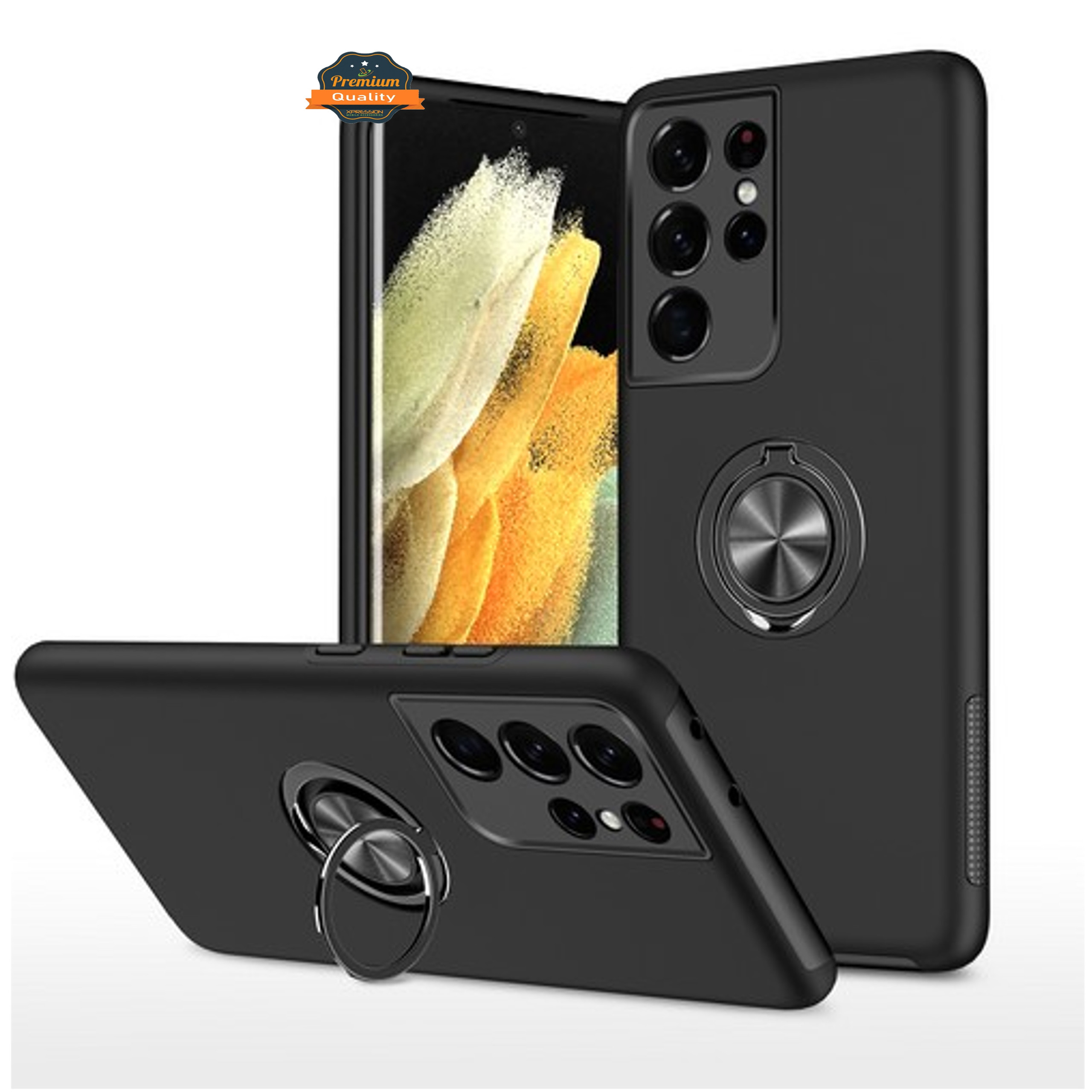 For Samsung Galaxy S25 /S24 Hybrid 360° Ring Stand PC Military Grade Case Cover - Imagen 10 de 54