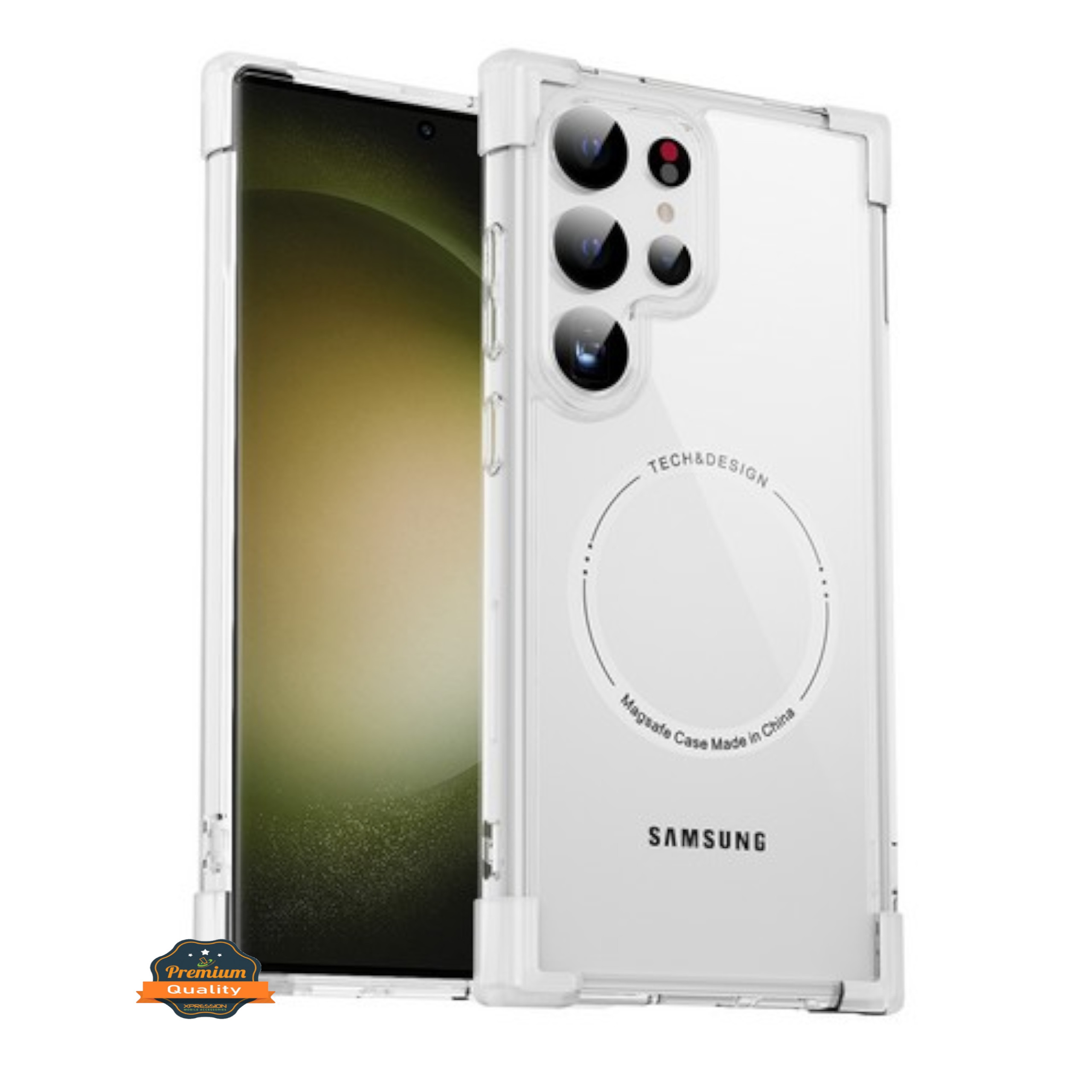 Für Samsung Galaxy S25+ Plus S24+ Hybrid Corner MagSafe Kompatibel Case Hülle - Bild 9 von 43