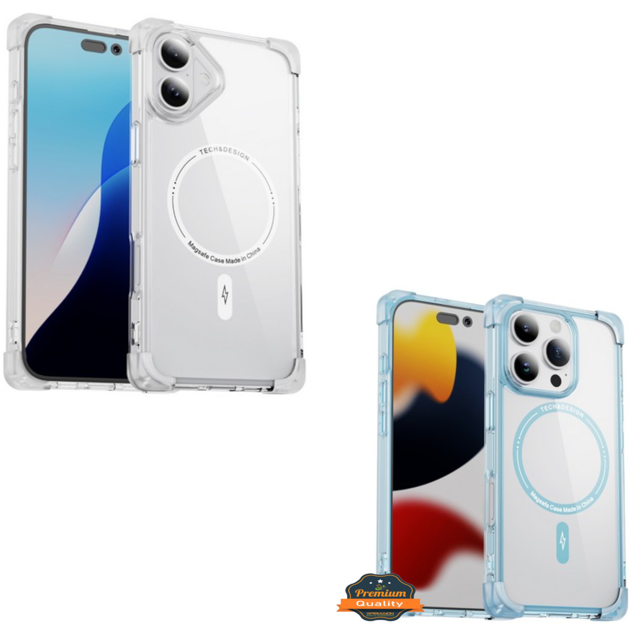 Für Samsung Galaxy S25+ Plus S24+ Hybrid Corner MagSafe Kompatibel Case Hülle - Bild 15 von 43