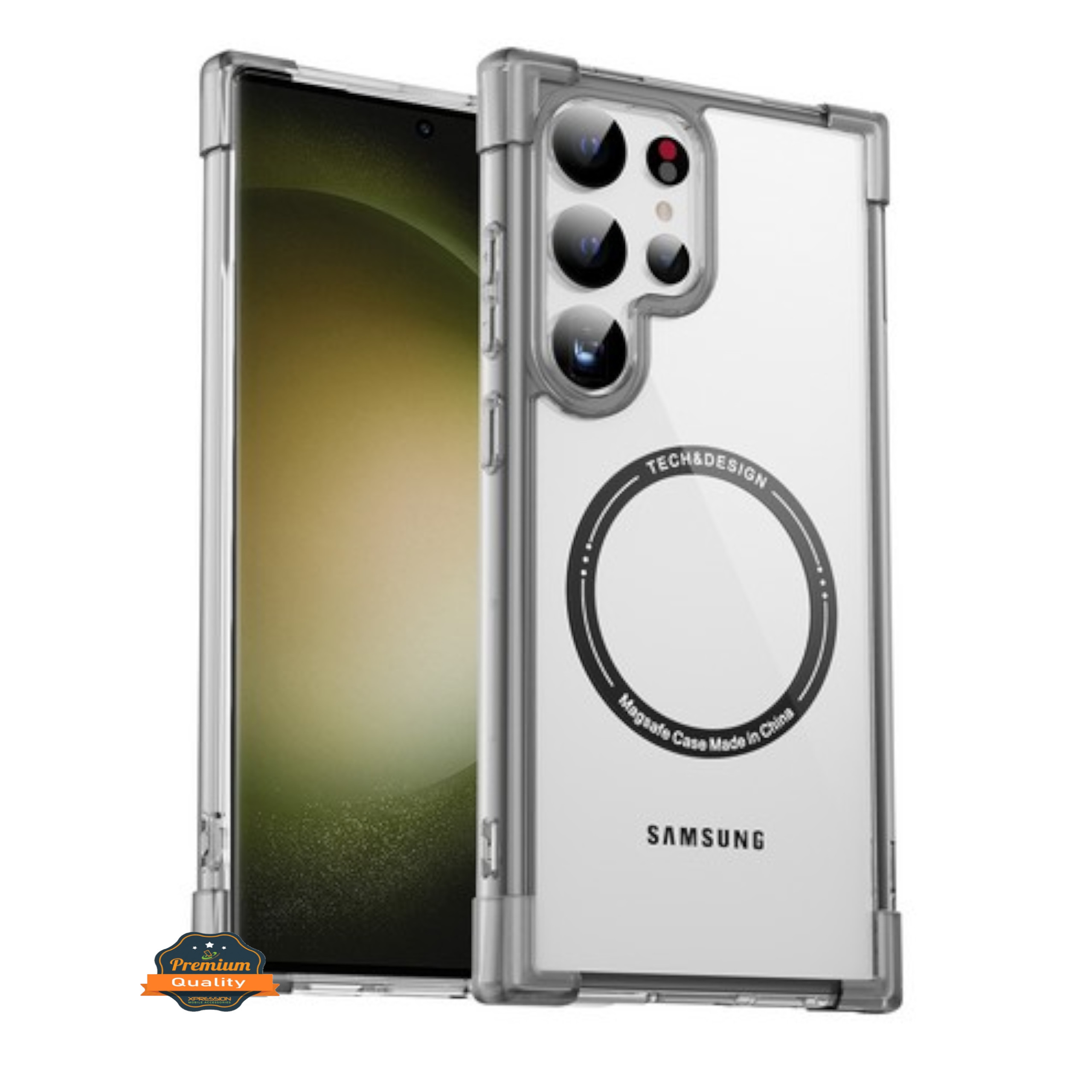 Für Samsung Galaxy S25+ Plus S24+ Hybrid Corner MagSafe Kompatibel Case Hülle - Bild 16 von 43