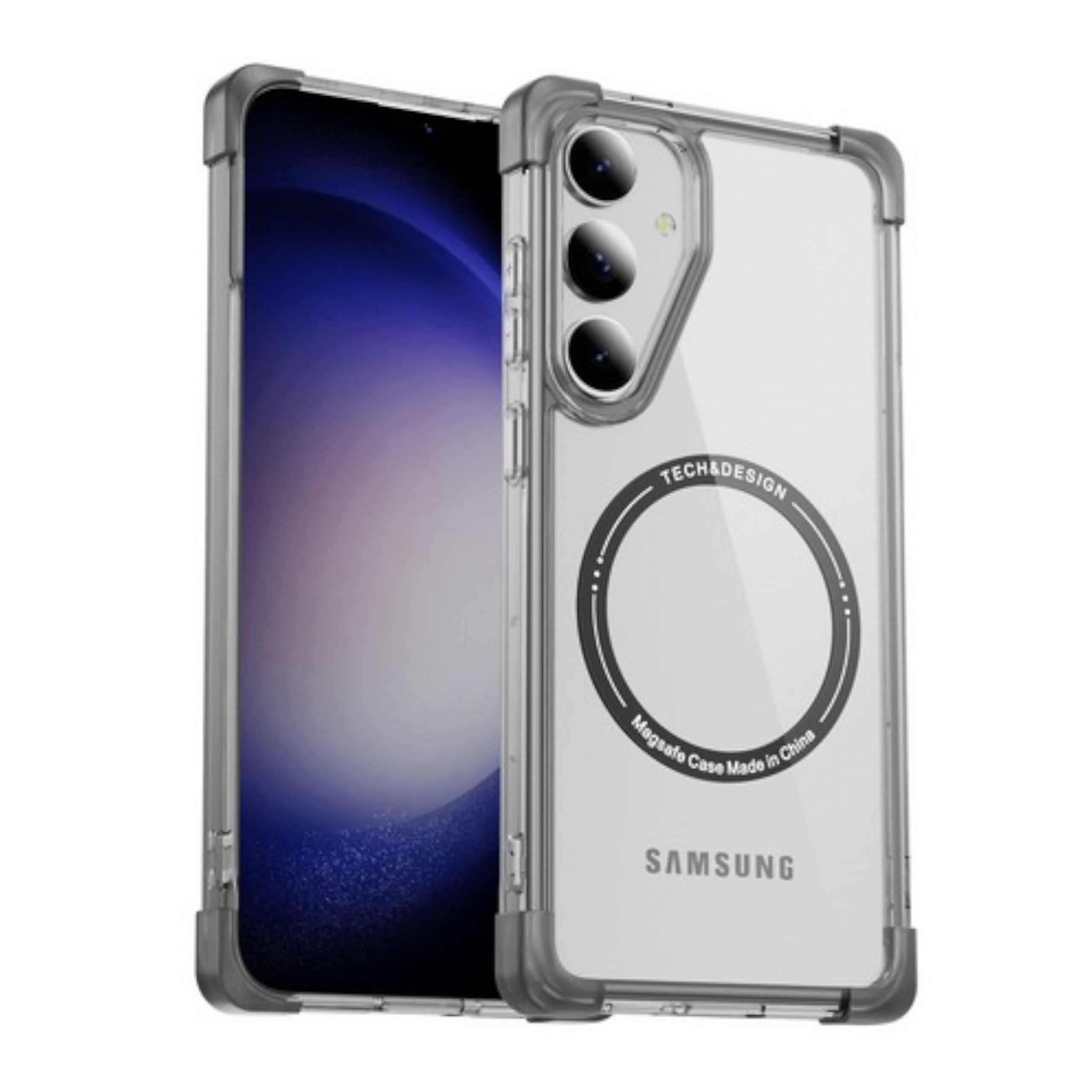Für Samsung Galaxy S25+ Plus S24+ Hybrid Corner MagSafe Kompatibel Case Hülle - Bild 17 von 43
