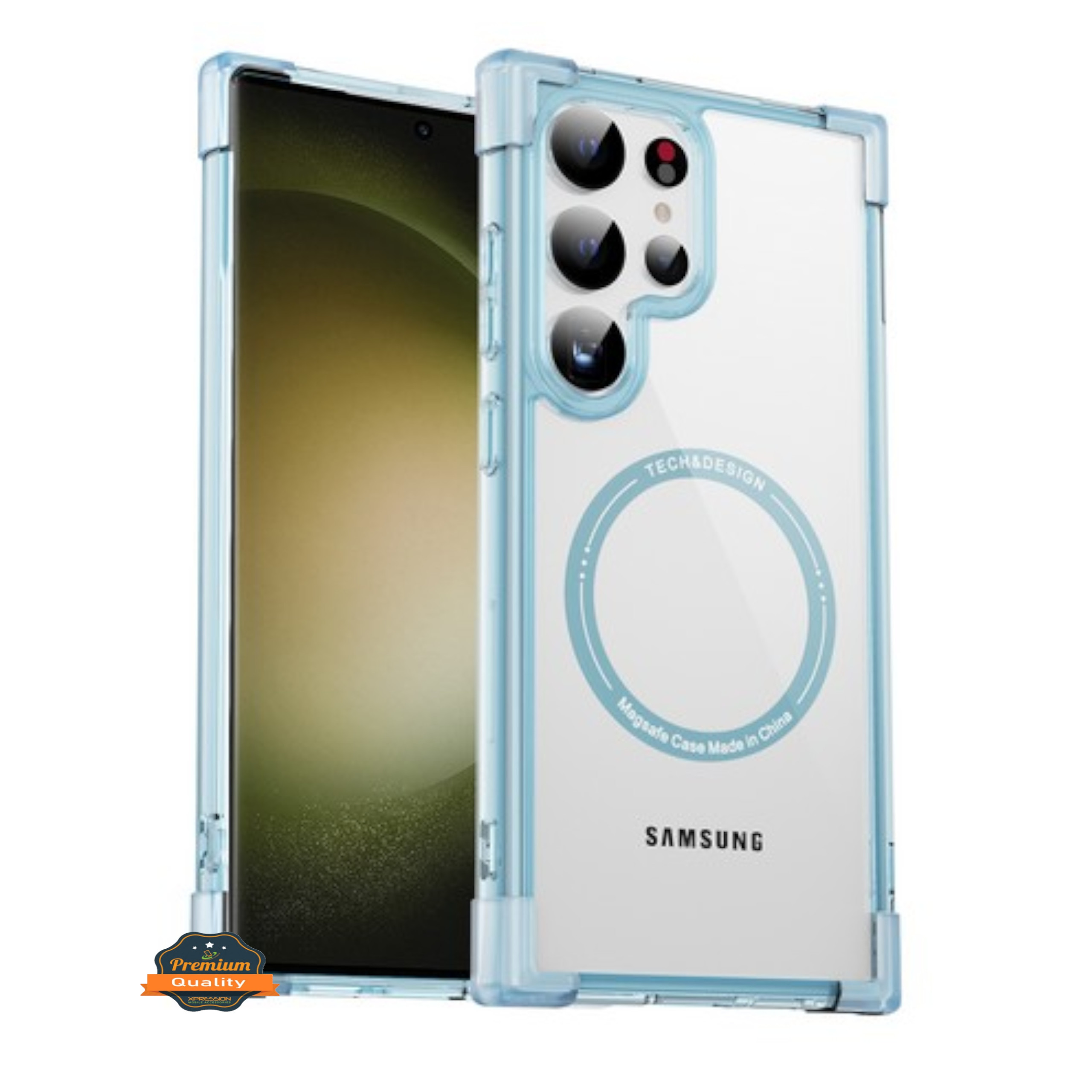 Für Samsung Galaxy S25+ Plus S24+ Hybrid Corner MagSafe Kompatibel Case Hülle - Bild 23 von 43