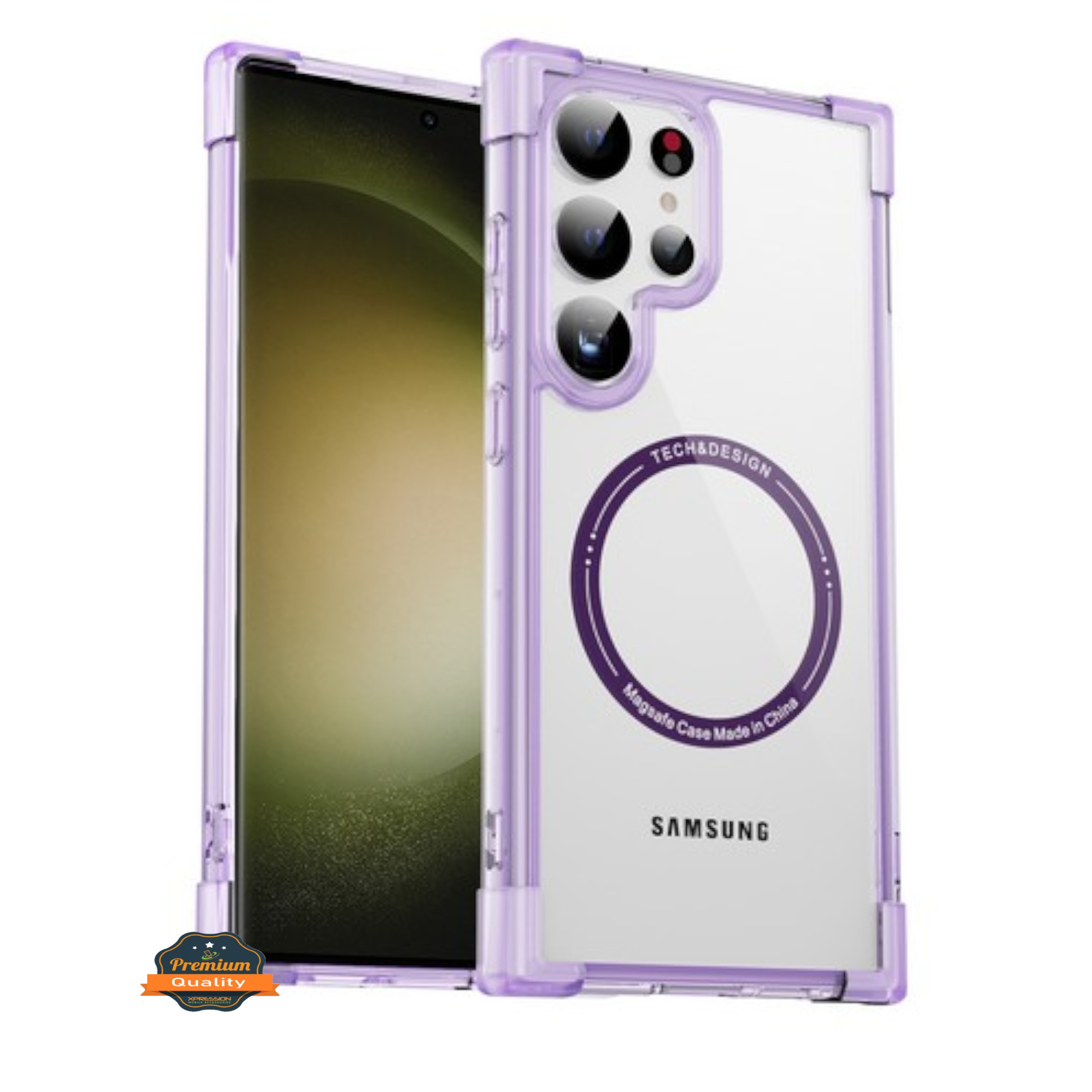 Für Samsung Galaxy S25+ Plus S24+ Hybrid Corner MagSafe Kompatibel Case Hülle - Bild 30 von 43