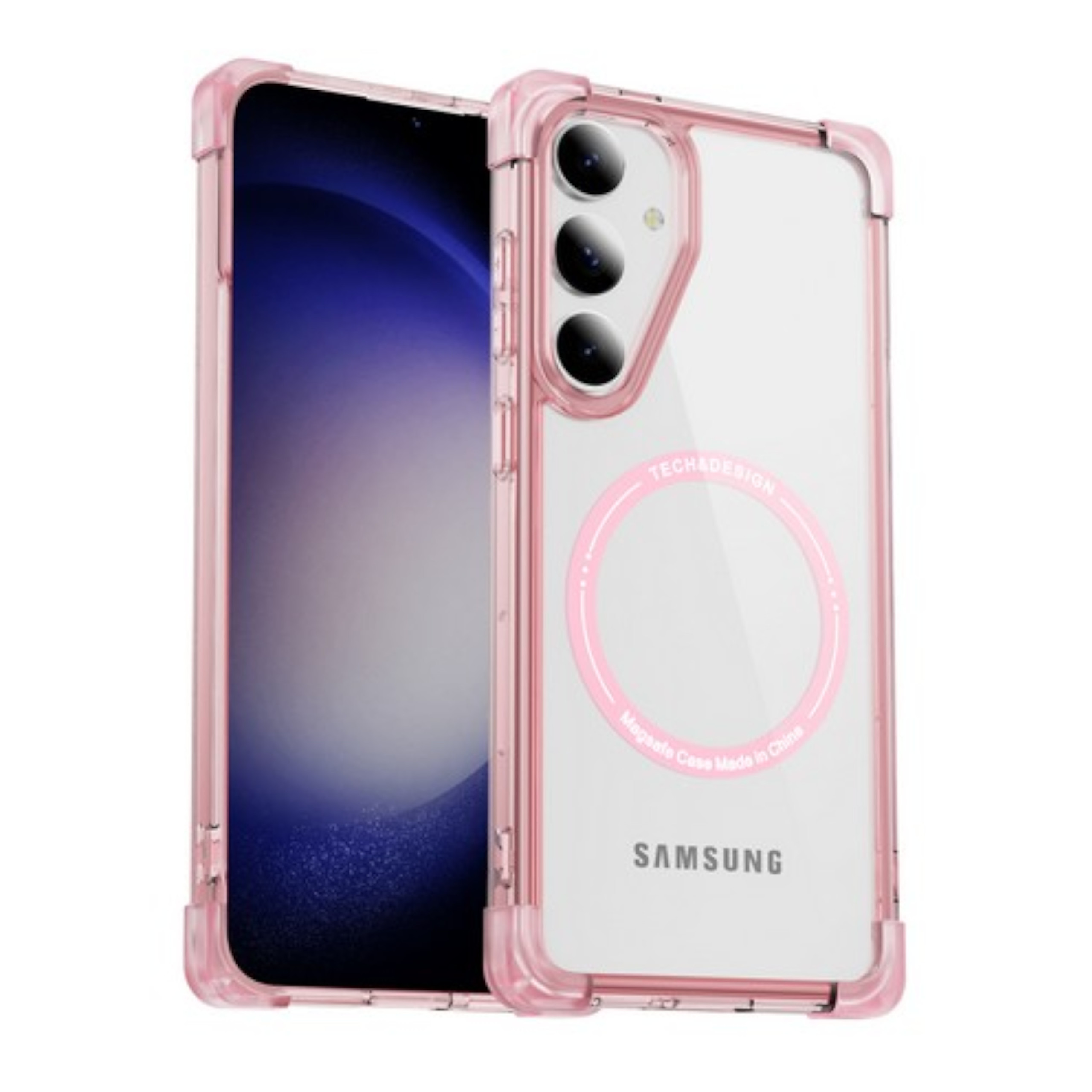 Für Samsung Galaxy S25+ Plus S24+ Hybrid Corner MagSafe Kompatibel Case Hülle - Bild 38 von 43