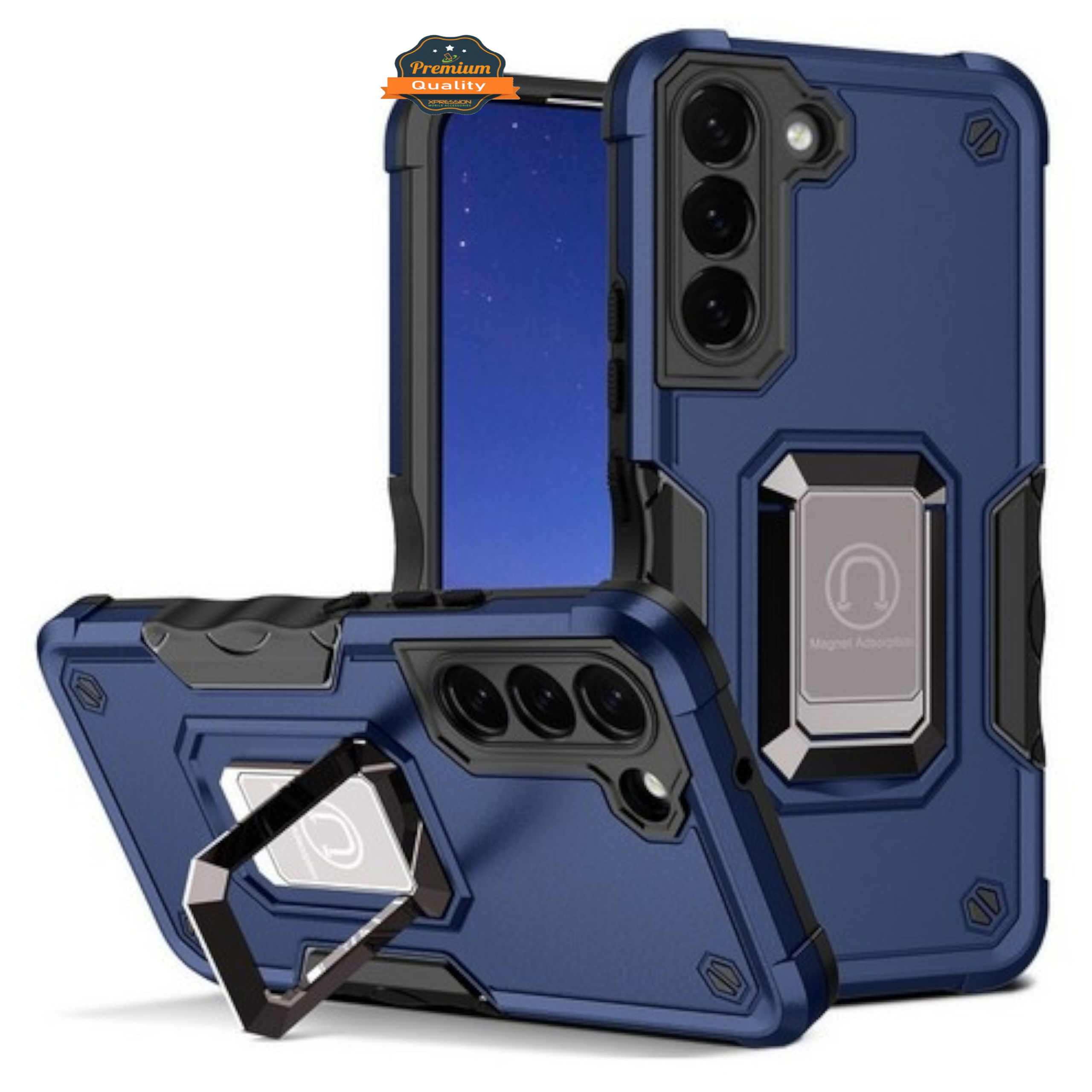 For Samsung Galaxy S25+ Plus S24+ Rugged Shockproof w/ Magnetic Stand Case Cover - Picture 23 of 55