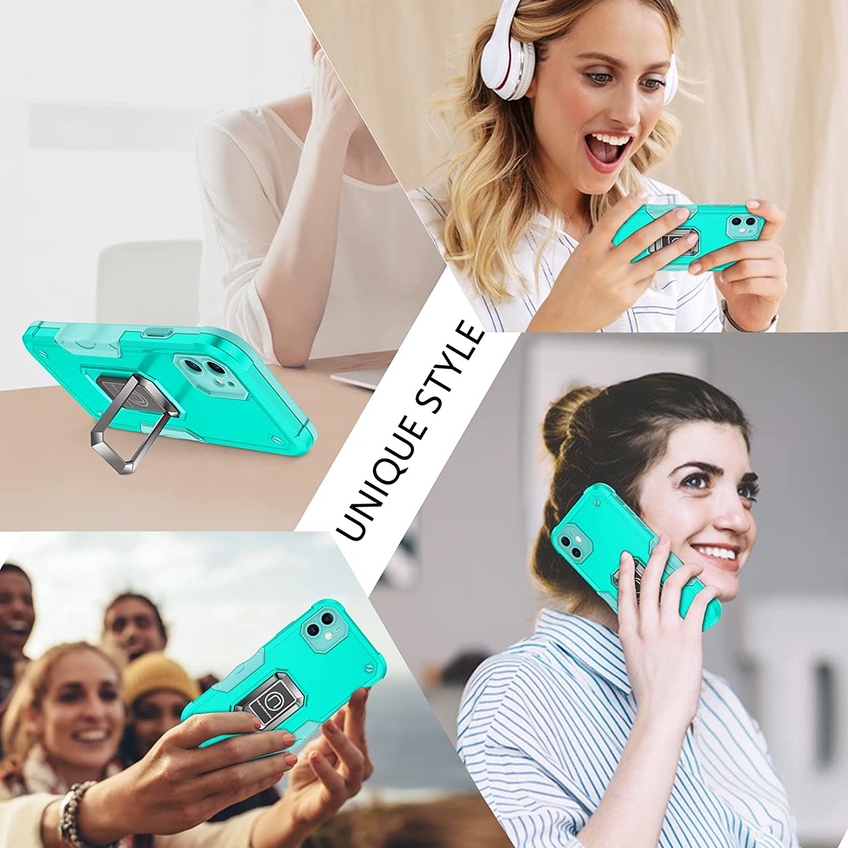 For Samsung Galaxy S25+ Plus S24+ Rugged Shockproof w/ Magnetic Stand Case Cover - Picture 30 of 55