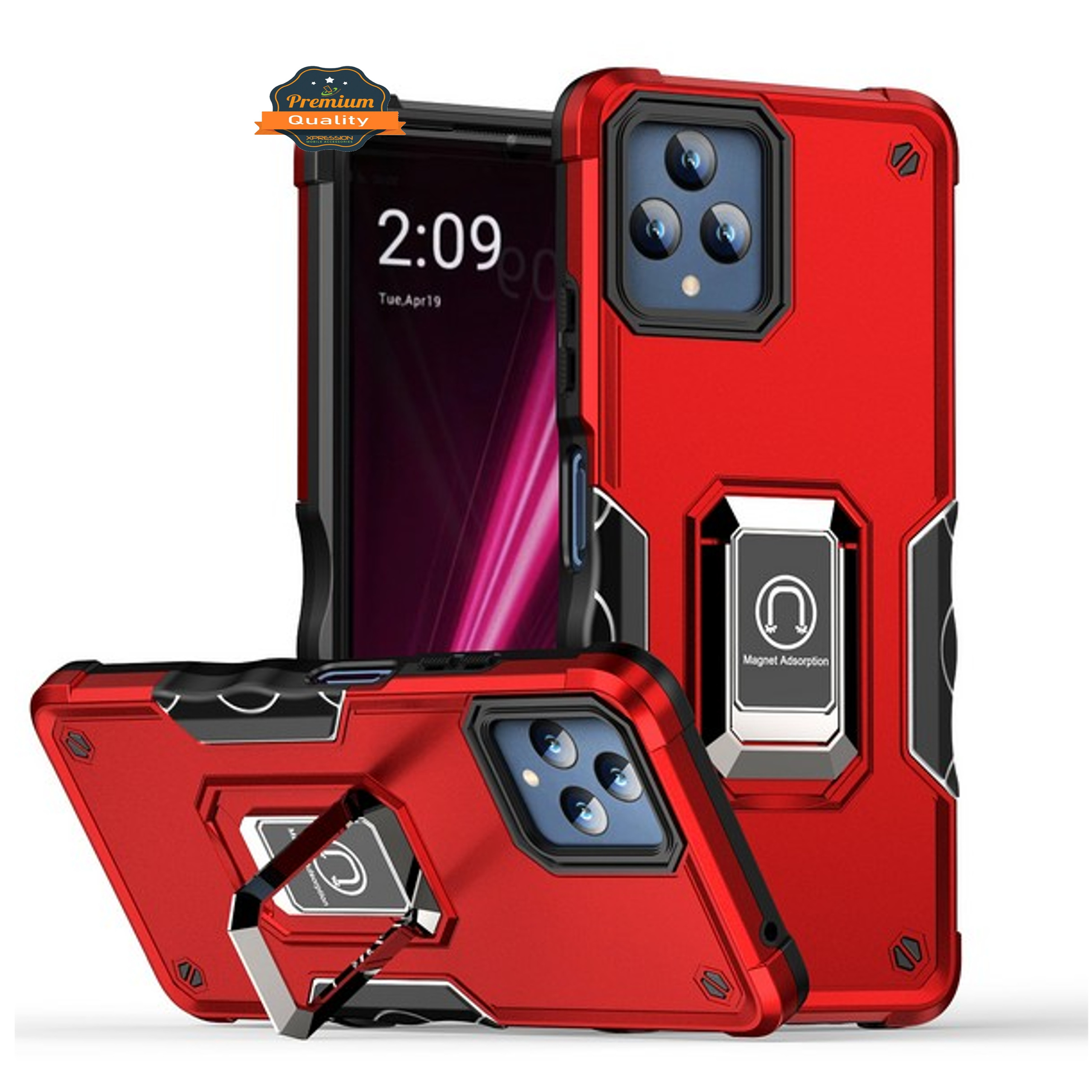 For Samsung Galaxy S25+ Plus S24+ Rugged Shockproof w/ Magnetic Stand Case Cover - Picture 35 of 55