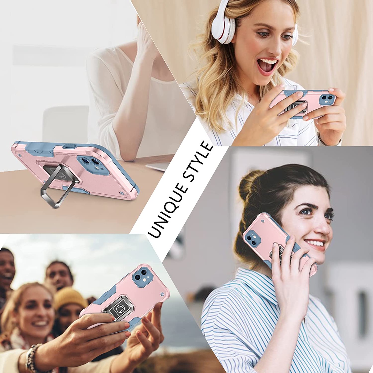 For Samsung Galaxy S25+ Plus S24+ Rugged Shockproof w/ Magnetic Stand Case Cover - Picture 41 of 55