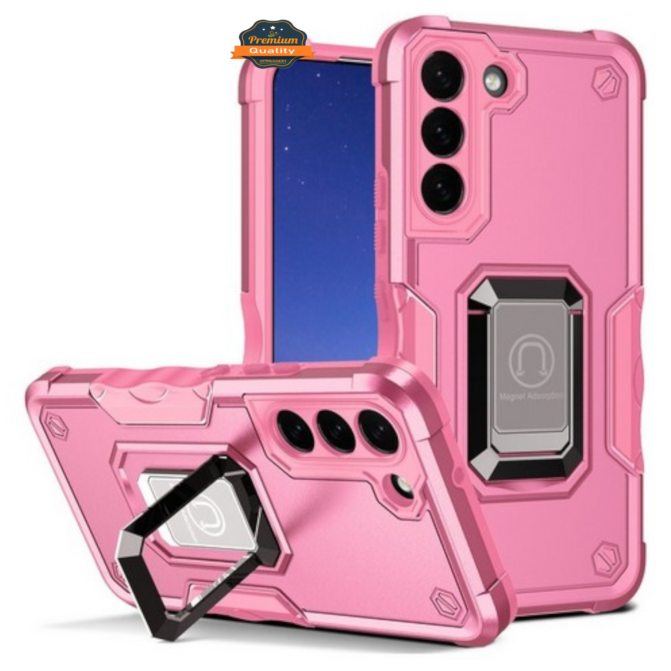 For Samsung Galaxy S25+ Plus S24+ Rugged Shockproof w/ Magnetic Stand Case Cover - Picture 45 of 55