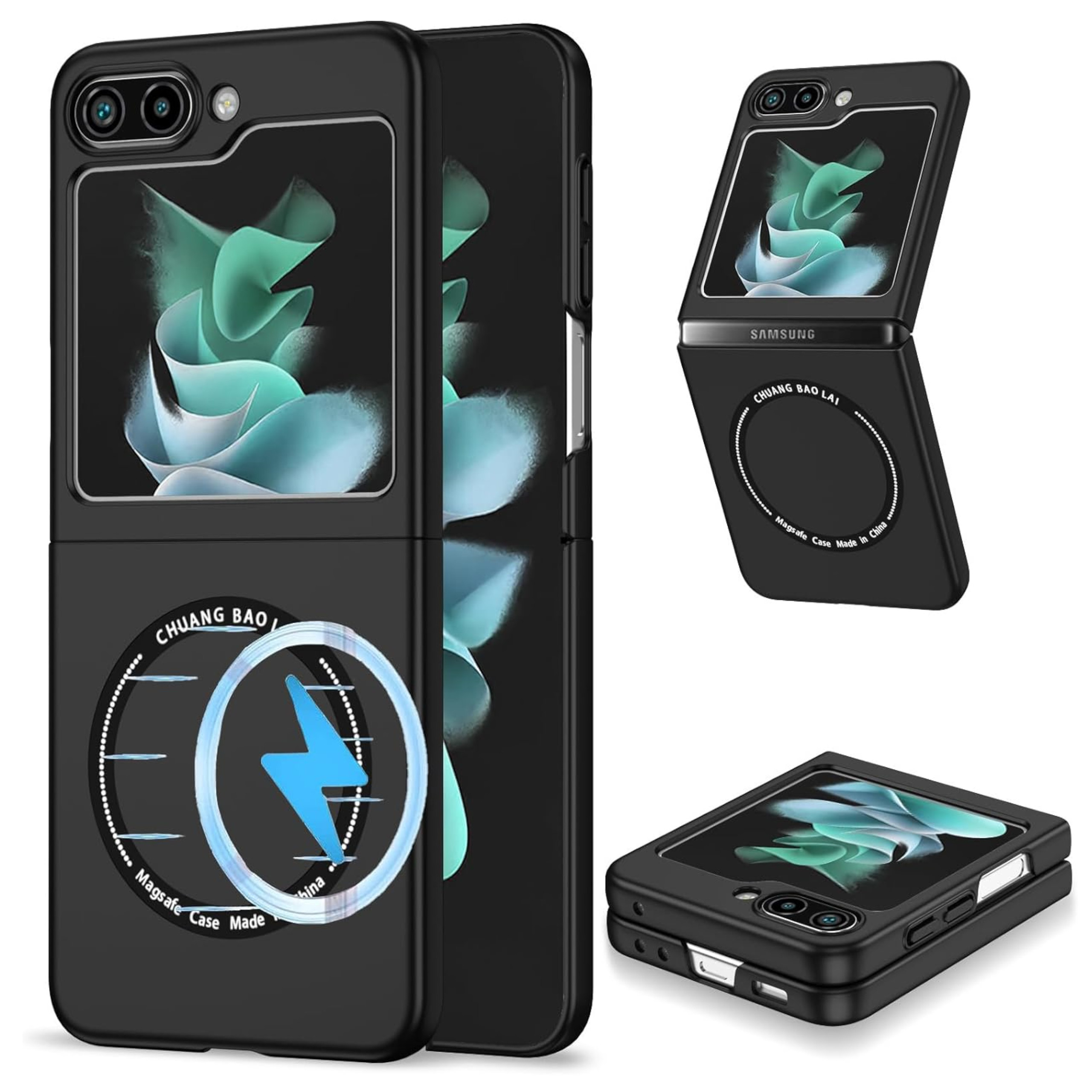 For Samsung Galaxy Z Flip 5 5G Compatible with MagSafe Matte Skin TPU Case Cover - Picture 13 of 64