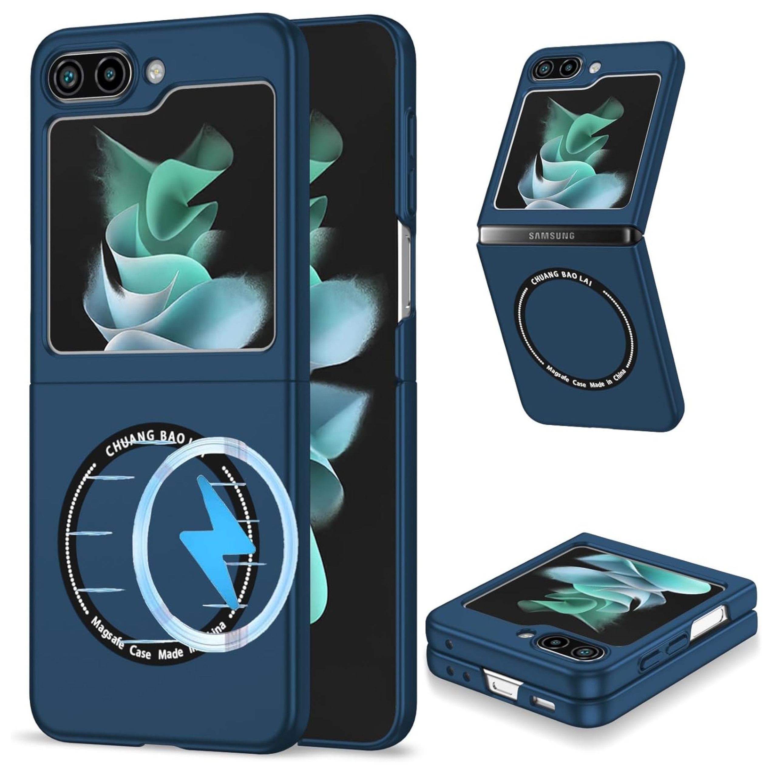For Samsung Galaxy Z Flip 5 5G Compatible with MagSafe Matte Skin TPU Case Cover - Picture 22 of 64