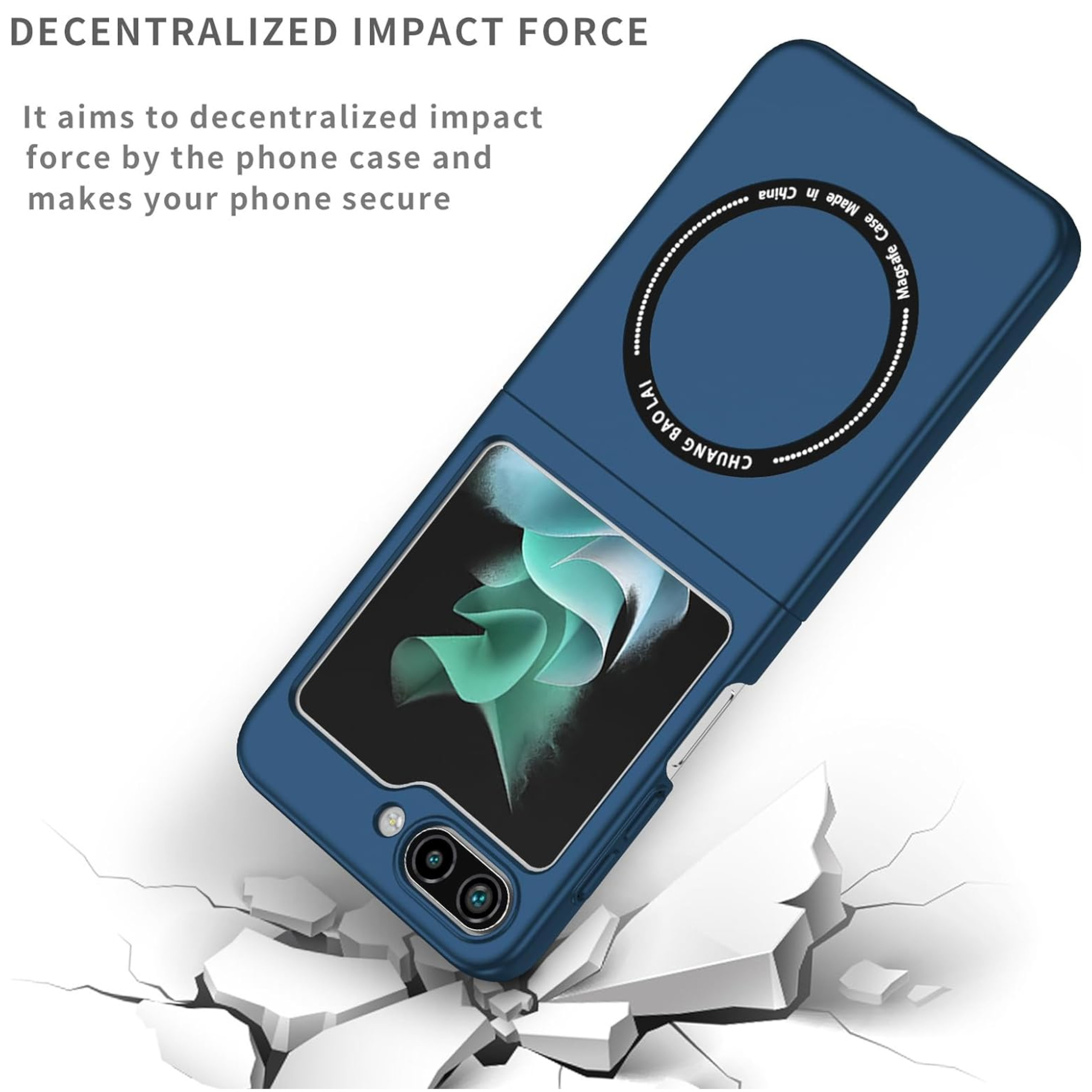 For Samsung Galaxy Z Flip 5 5G Compatible with MagSafe Matte Skin TPU Case Cover - Picture 23 of 64
