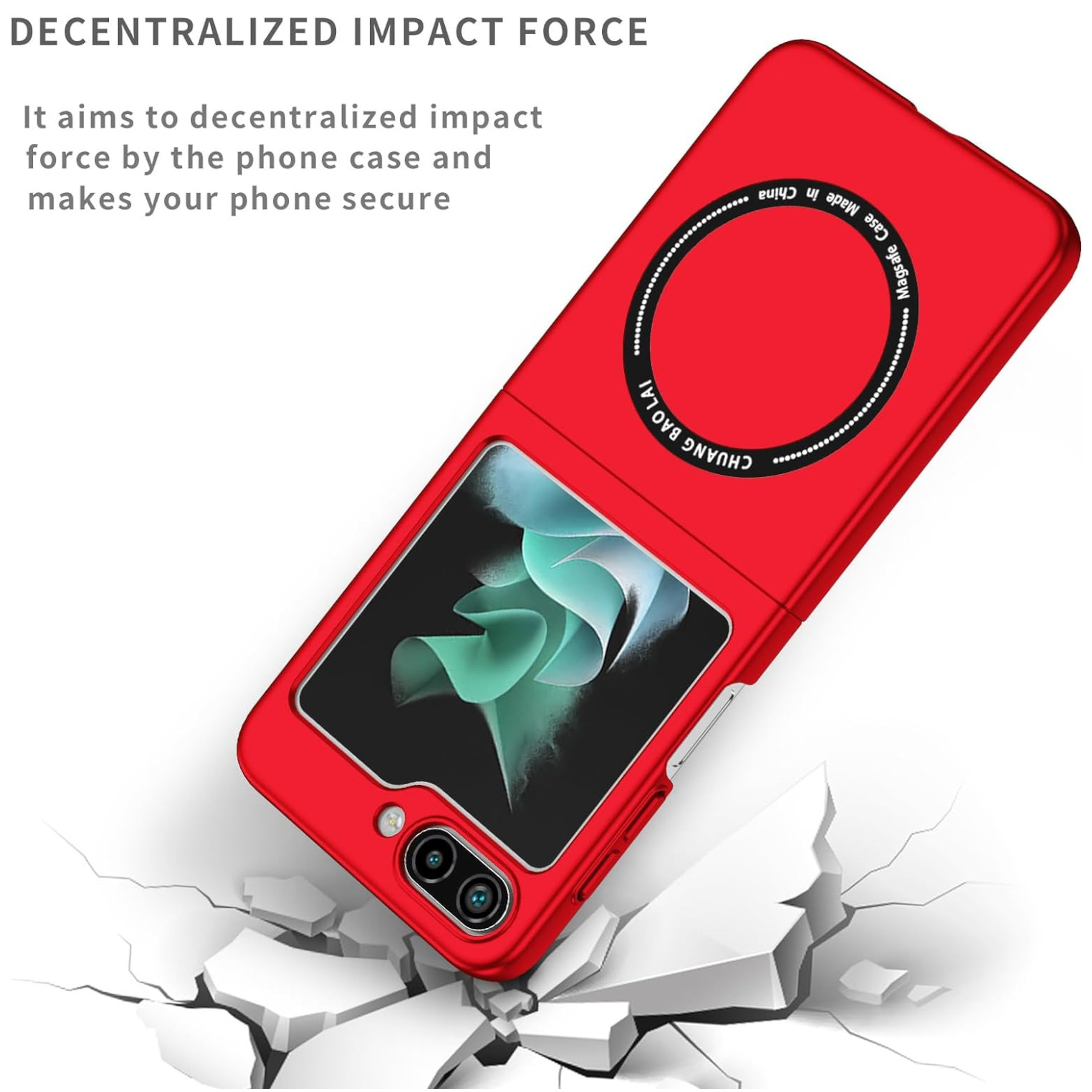 For Samsung Galaxy Z Flip 5 5G Compatible with MagSafe Matte Skin TPU Case Cover - Picture 41 of 64