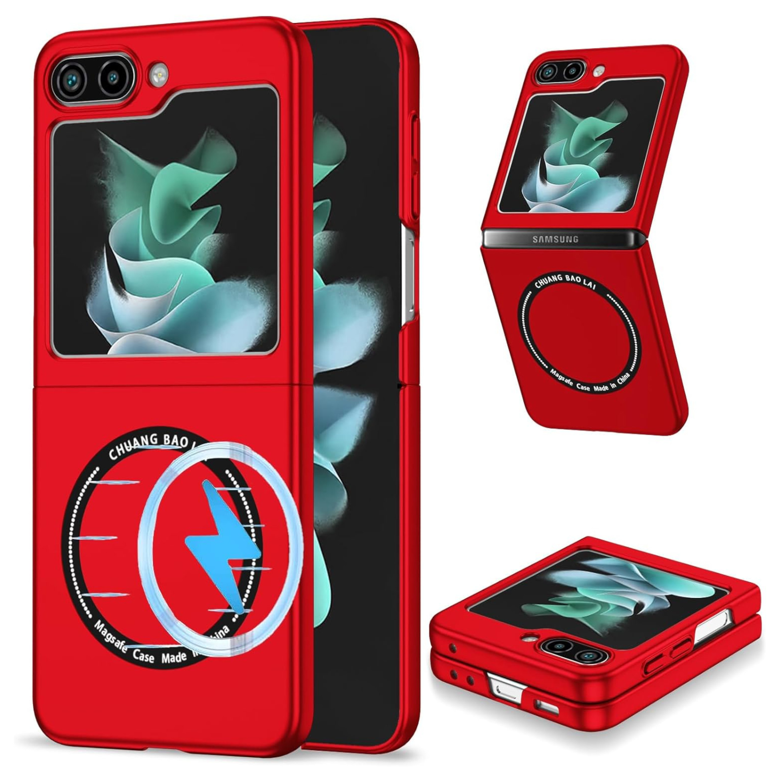 For Samsung Galaxy Z Flip 5 5G Compatible with MagSafe Matte Skin TPU Case Cover - Picture 40 of 64