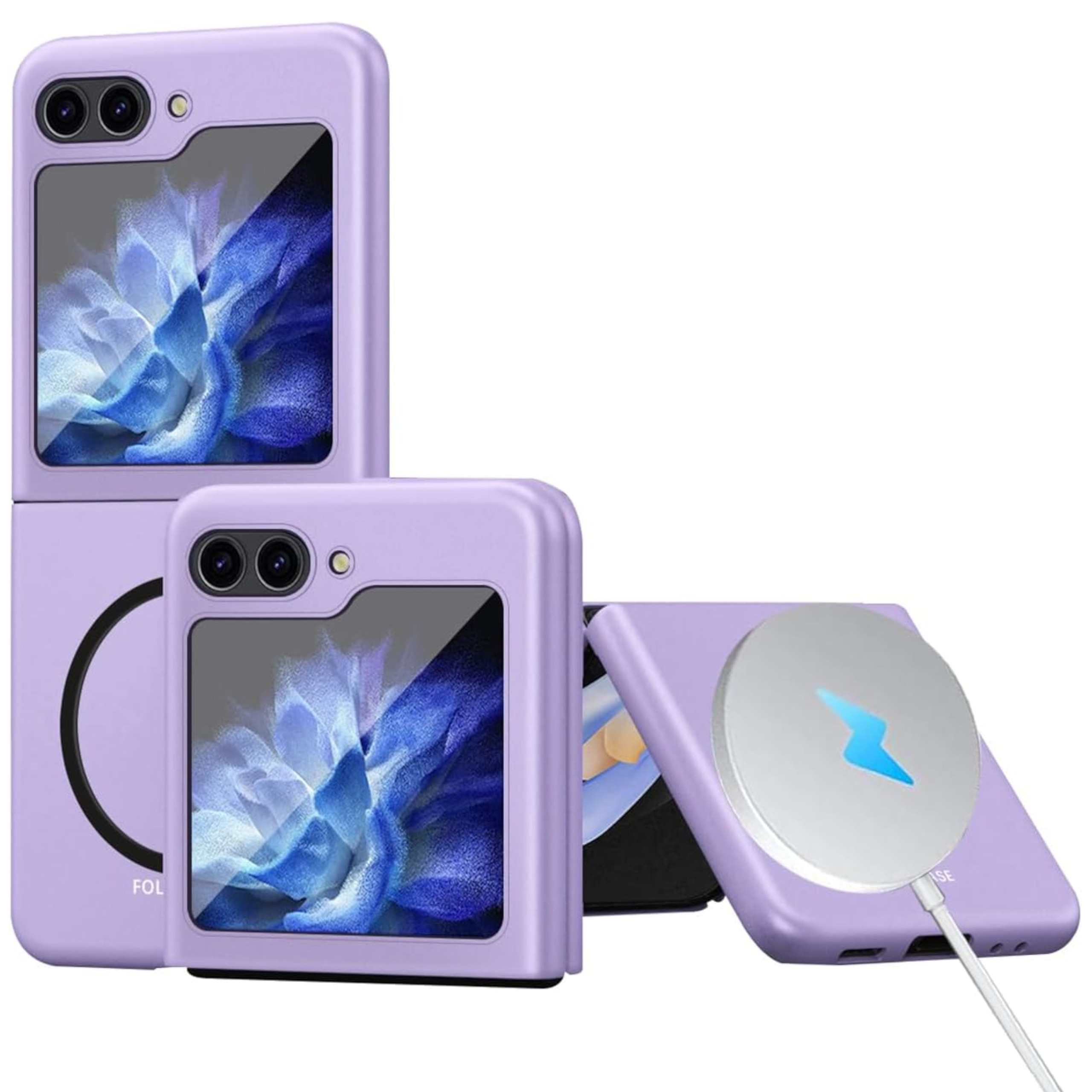 For Samsung Galaxy Z Flip 5 5G Compatible with MagSafe Matte Skin TPU Case Cover - Picture 49 of 64