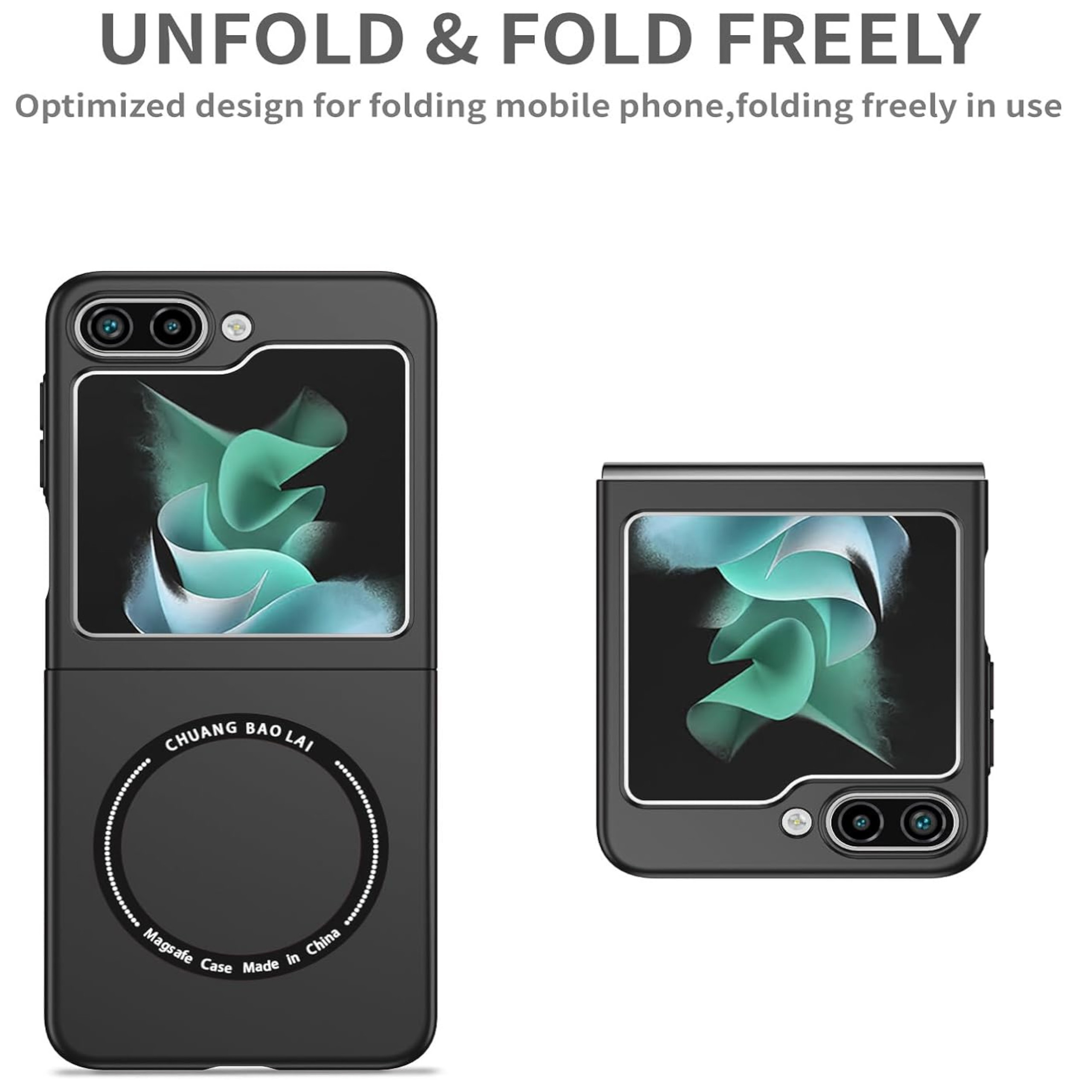 For Samsung Galaxy Z Flip 5 5G Compatible with MagSafe Matte Skin TPU Case Cover - Picture 60 of 64