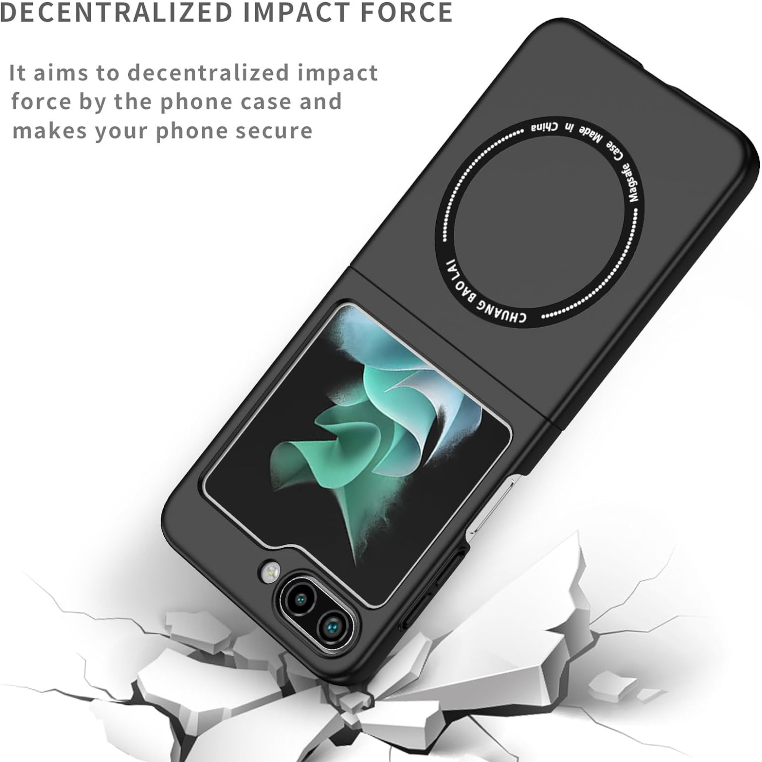 For Samsung Galaxy Z Flip 5 5G Compatible with MagSafe Matte Skin TPU Case Cover - Picture 59 of 64