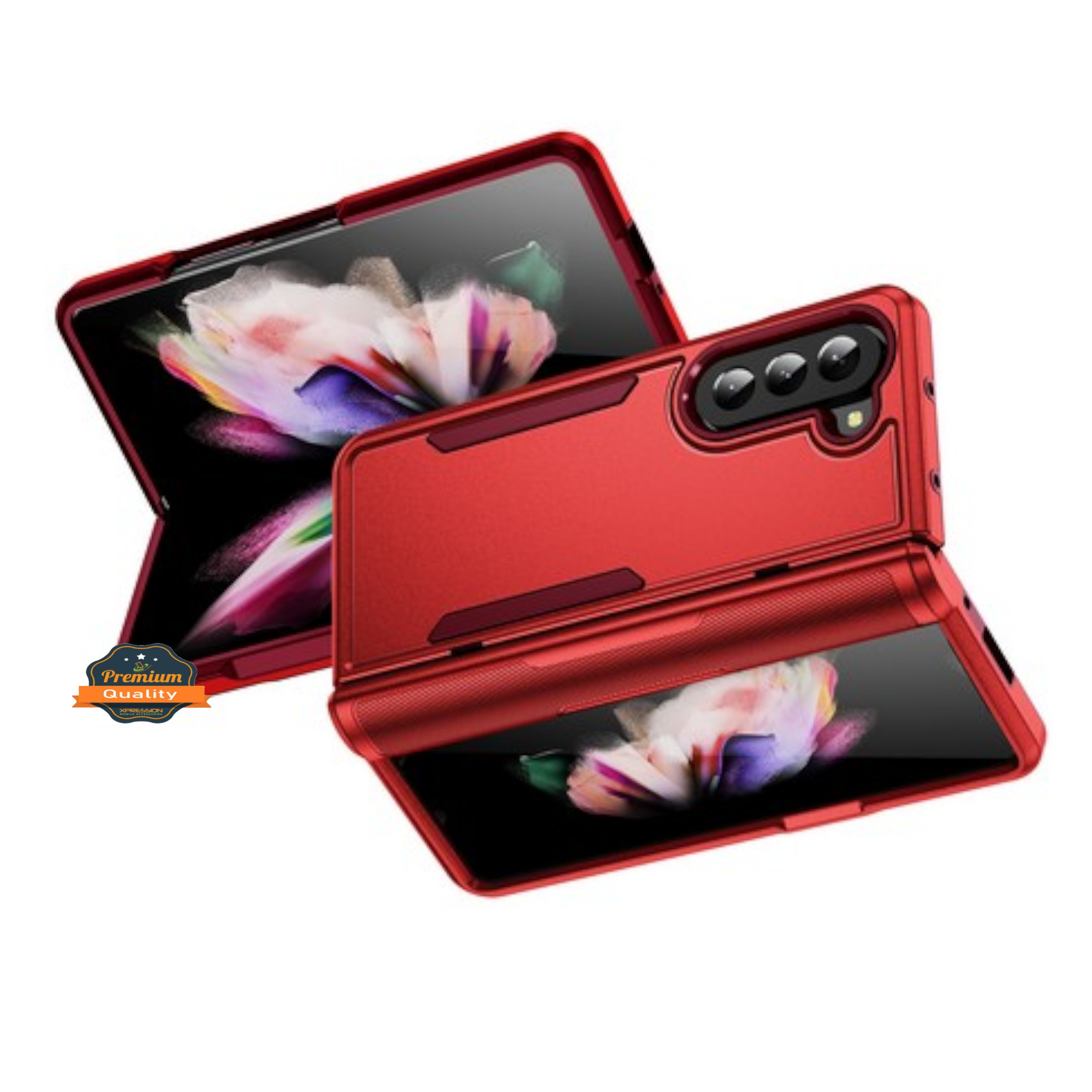 For Samsung Galaxy Z Fold 5 Hybrid Rugged Hard PC TPU Military-Grade Case Cover - Photo 30 sur 39