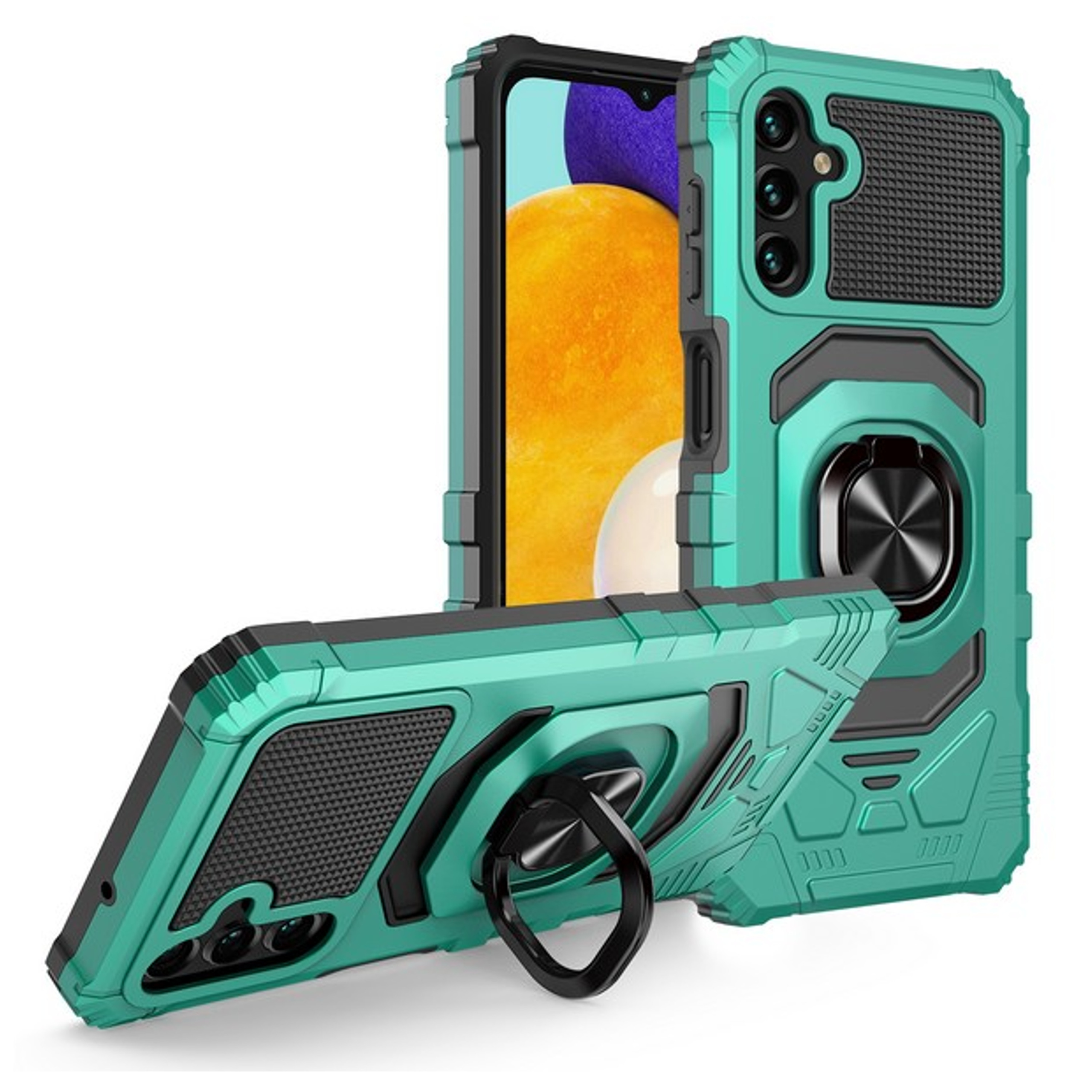 Für Gabb Phone 4 Pro Hybrid Magnetischer Autohalterungsring Ständer TPU Case Cover - Bild 41 von 46