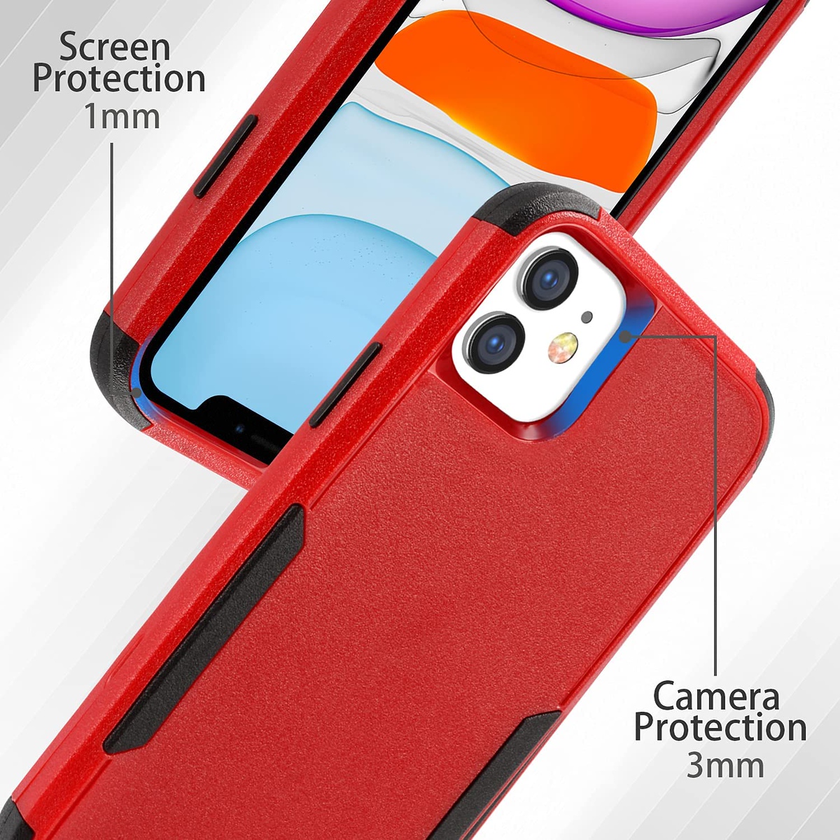 Funda protectora de goma 2 en 1 resistente resistente a parachoques híbrido para Google Pixel 7 Pro - Imagen 31 de 36
