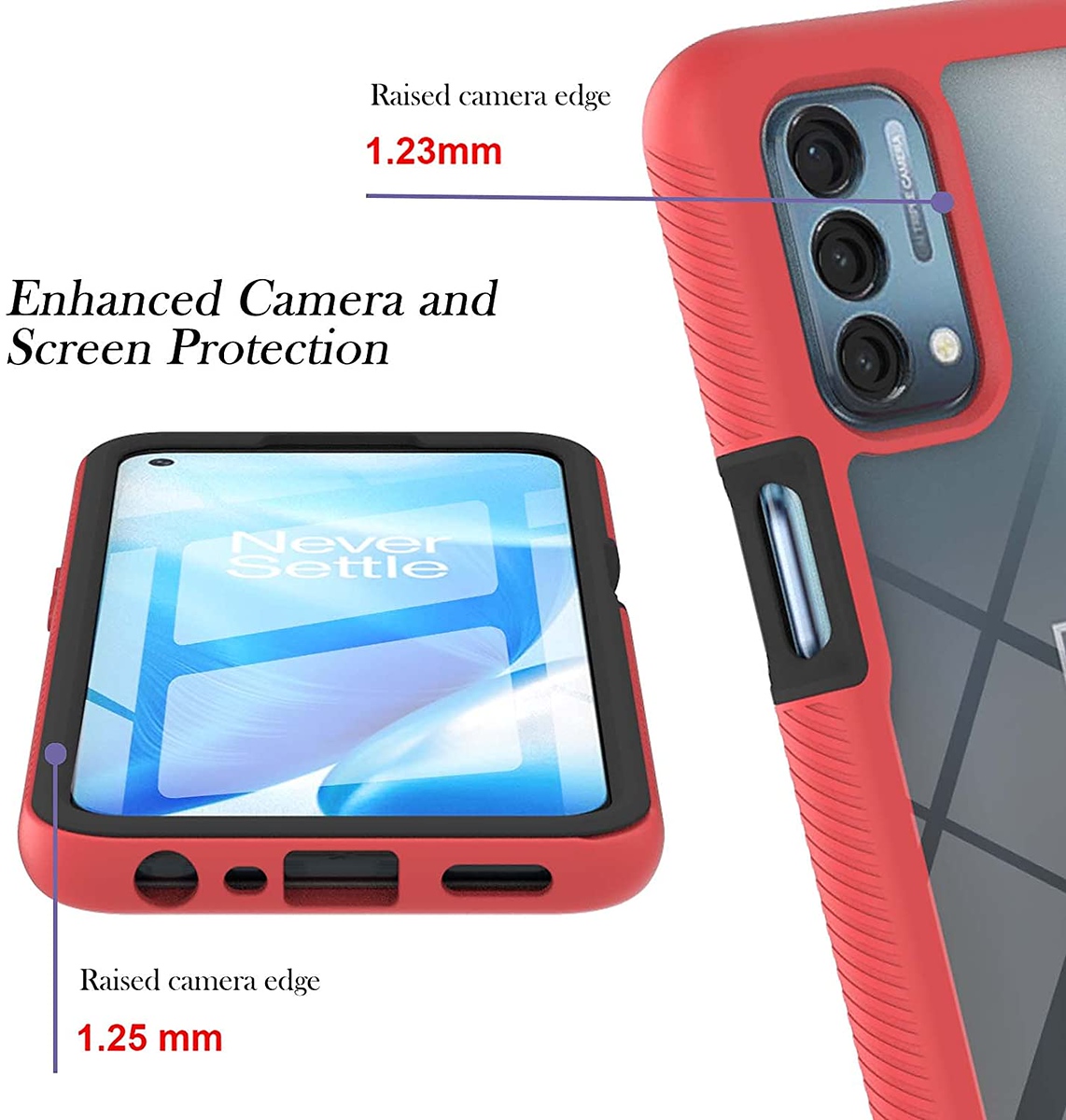 Für Google Pixel 7 Pro Armor Klar Hybrid Hart TPU Rückseite Robuste Rahmen Hülle Cover - Bild 36 von 37