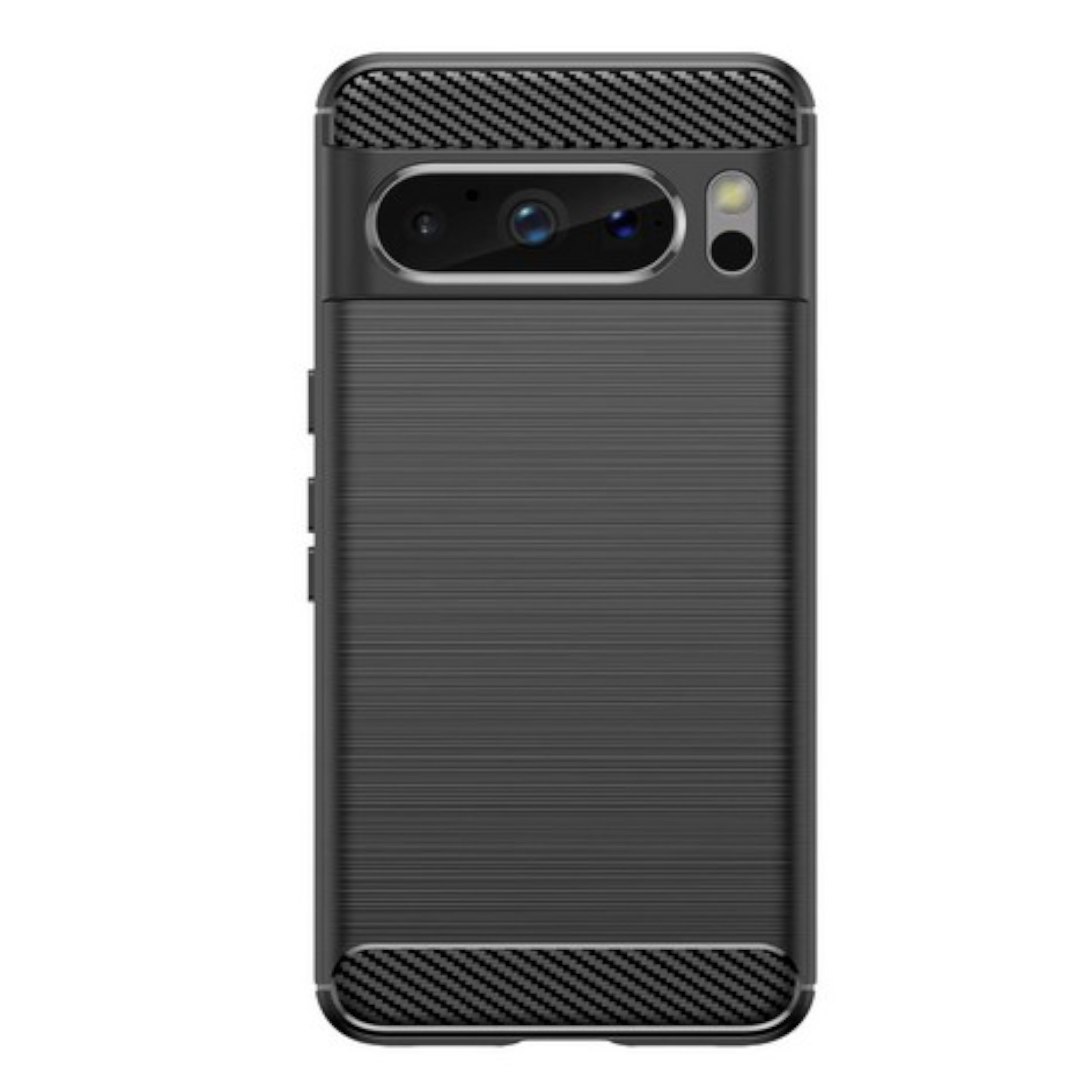 Funda protectora de goma poliuretano termoplástico cepillado con textura híbrida para Google Pixel 8 5G - Imagen 11 de 33