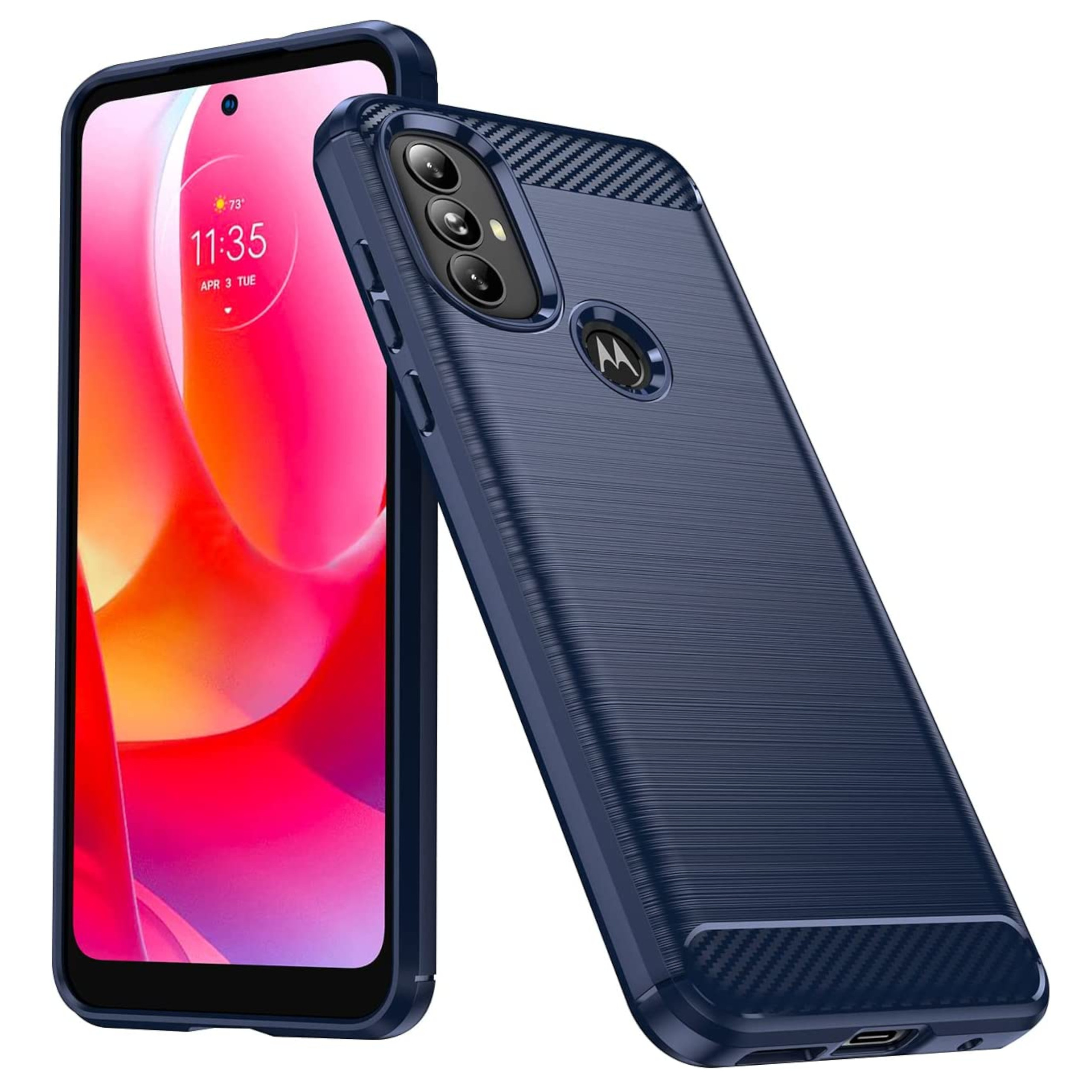 Funda protectora de goma poliuretano termoplástico cepillado con textura híbrida para Google Pixel 8 5G - Imagen 20 de 33